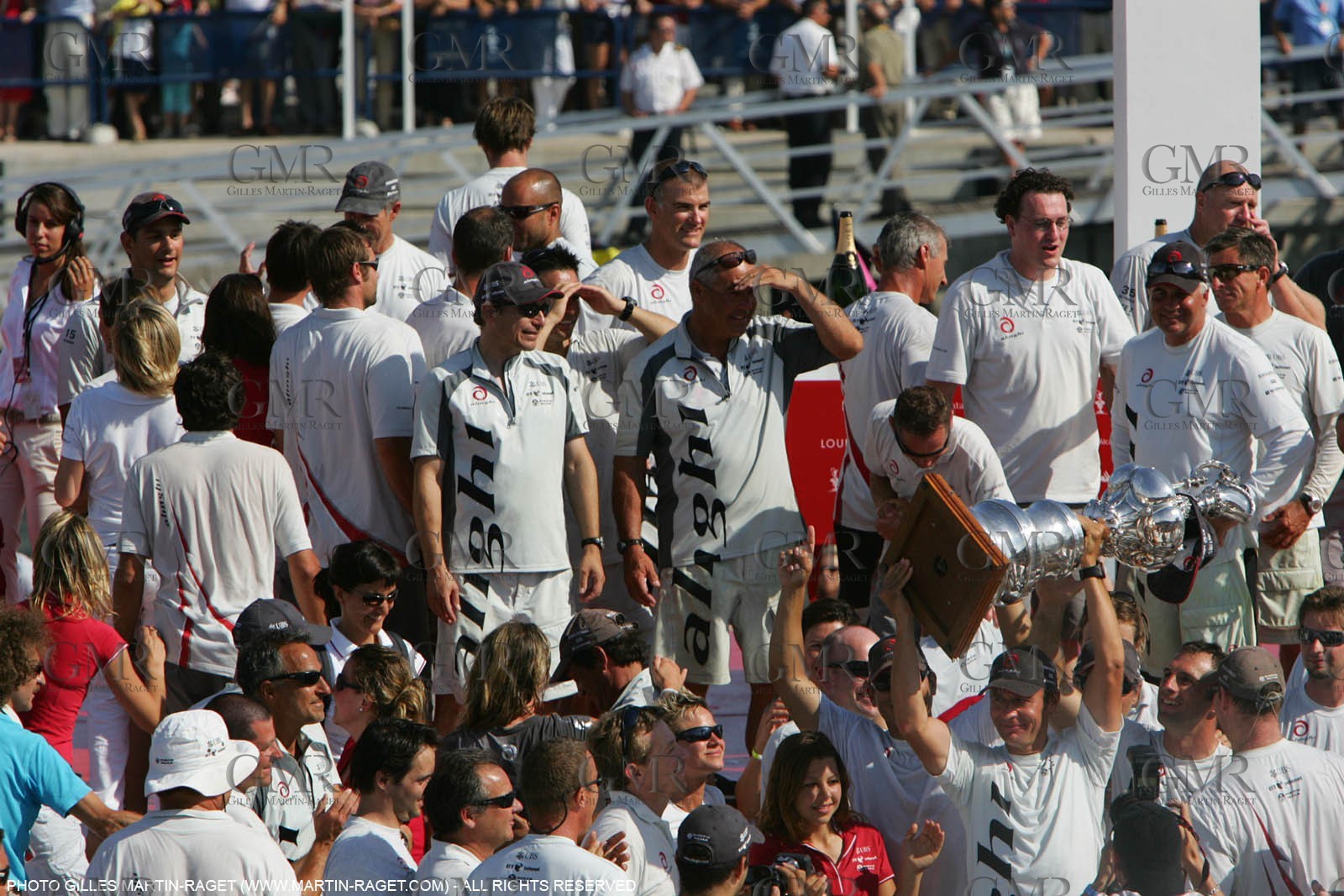 03 07 2007-Valencia (Spain)- 32nd America's Cup - Final Match - Day 8 - Alinghi vs Emirates Team New Zealand -