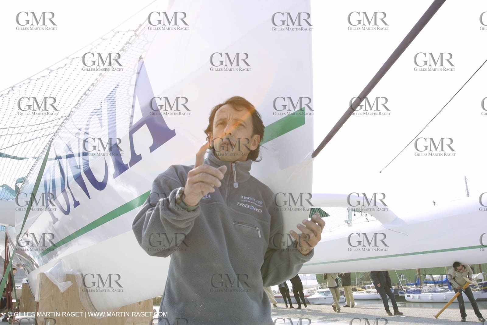 ORMA 60' Trimaran Foncia 2 - Alain Gauthier - Boat building - Boat yard