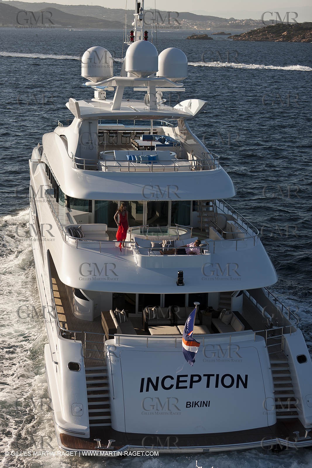 18 08 2011 - La Maddalena (ITA, Sardinia) - Motor yacht Inception