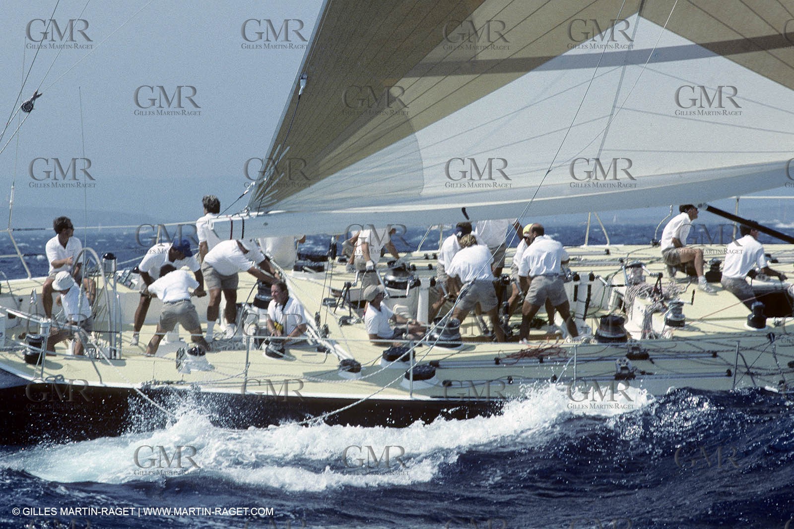 crew work, Boomerang, Porto Cervo
