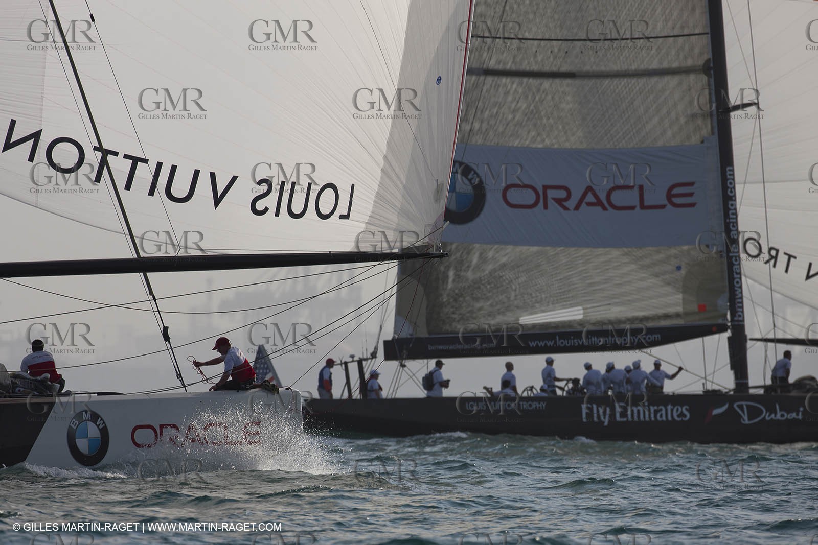 15 11 2010 - Dubai (UAE) - Dubai Louis Vuitton Trophy -  BMW ORACLE Racing Vs Artemis