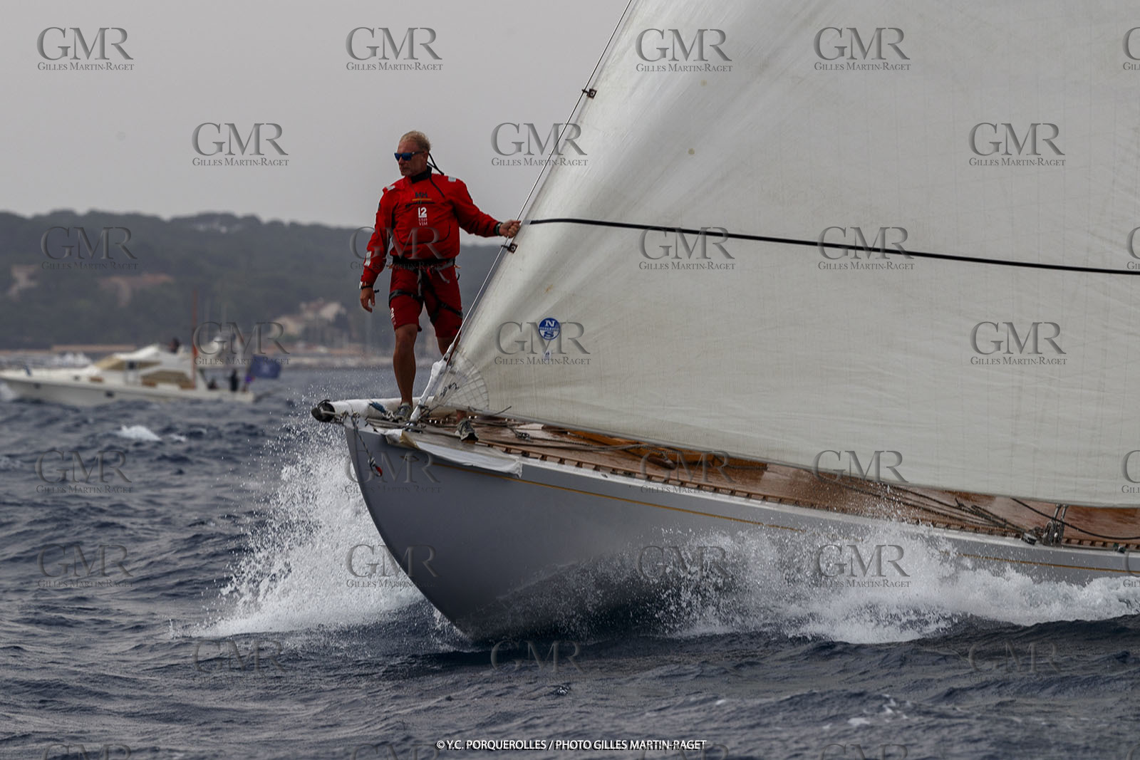 19 06 2024, Porquerolles Island (FRA), Championnat du monde des 12 m JI 2024, Race Day 1