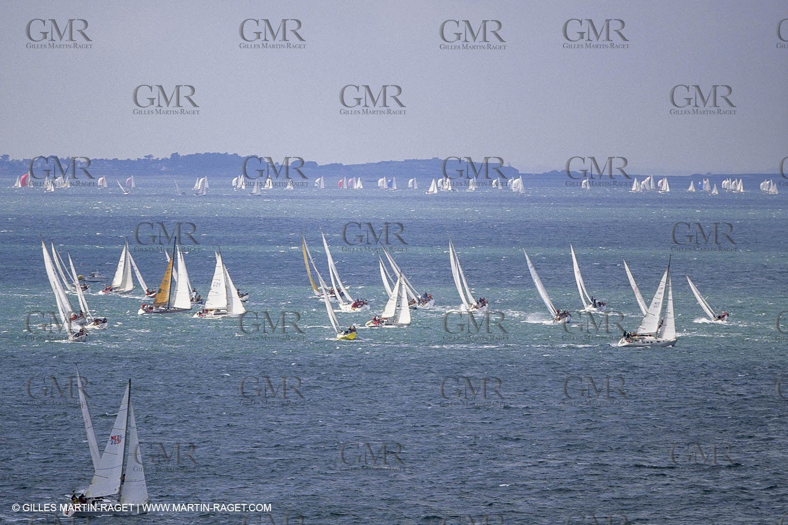 Sailing, Yacht Racing, Spi Ouest France, La Trinité sur mer (Britanny)