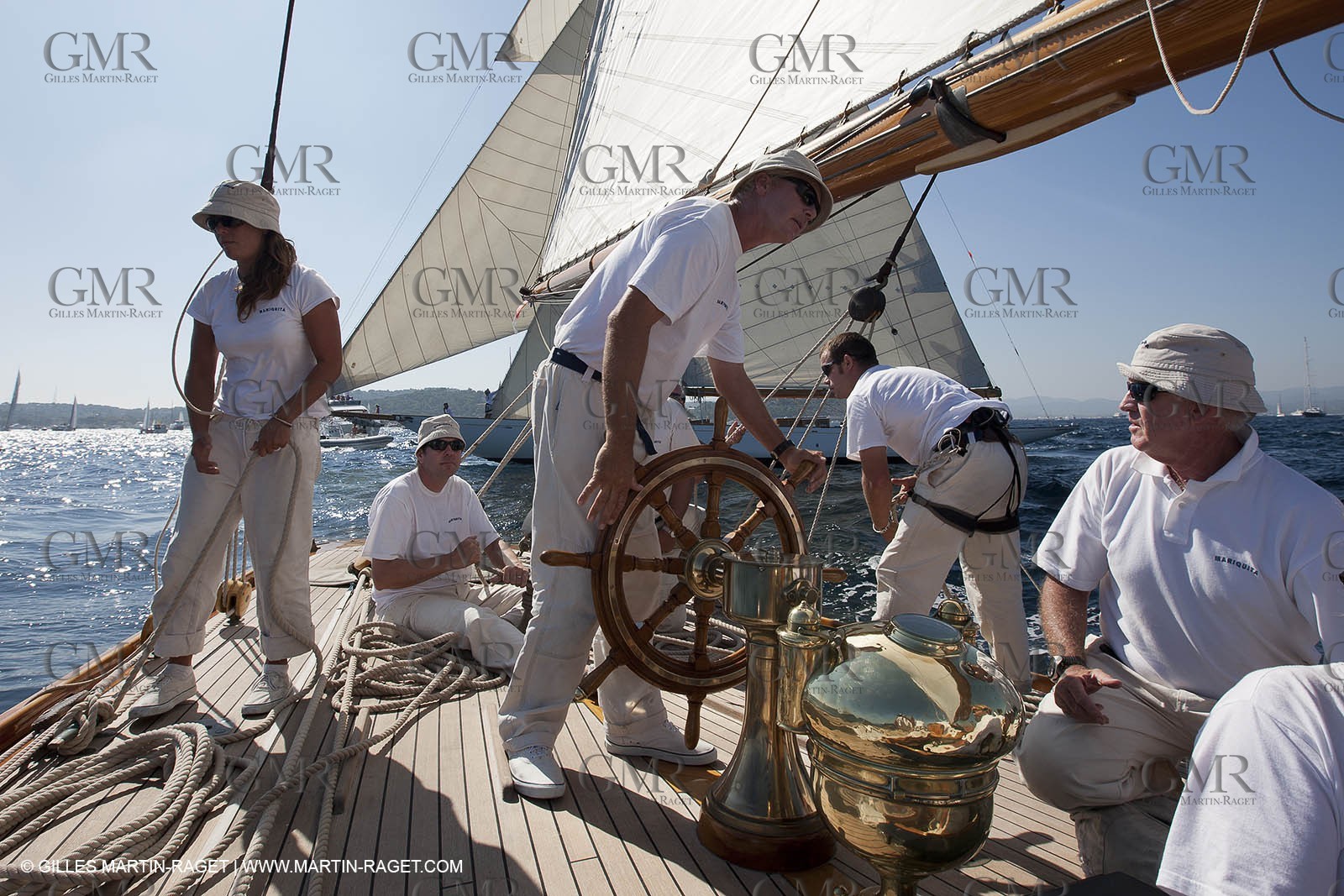 01 10 2011 - Saint Tropez (FRA,13) - Voiles de Saint Tropez 2011 - Classic Yachts - Day 5 - Onboard Mariquita
