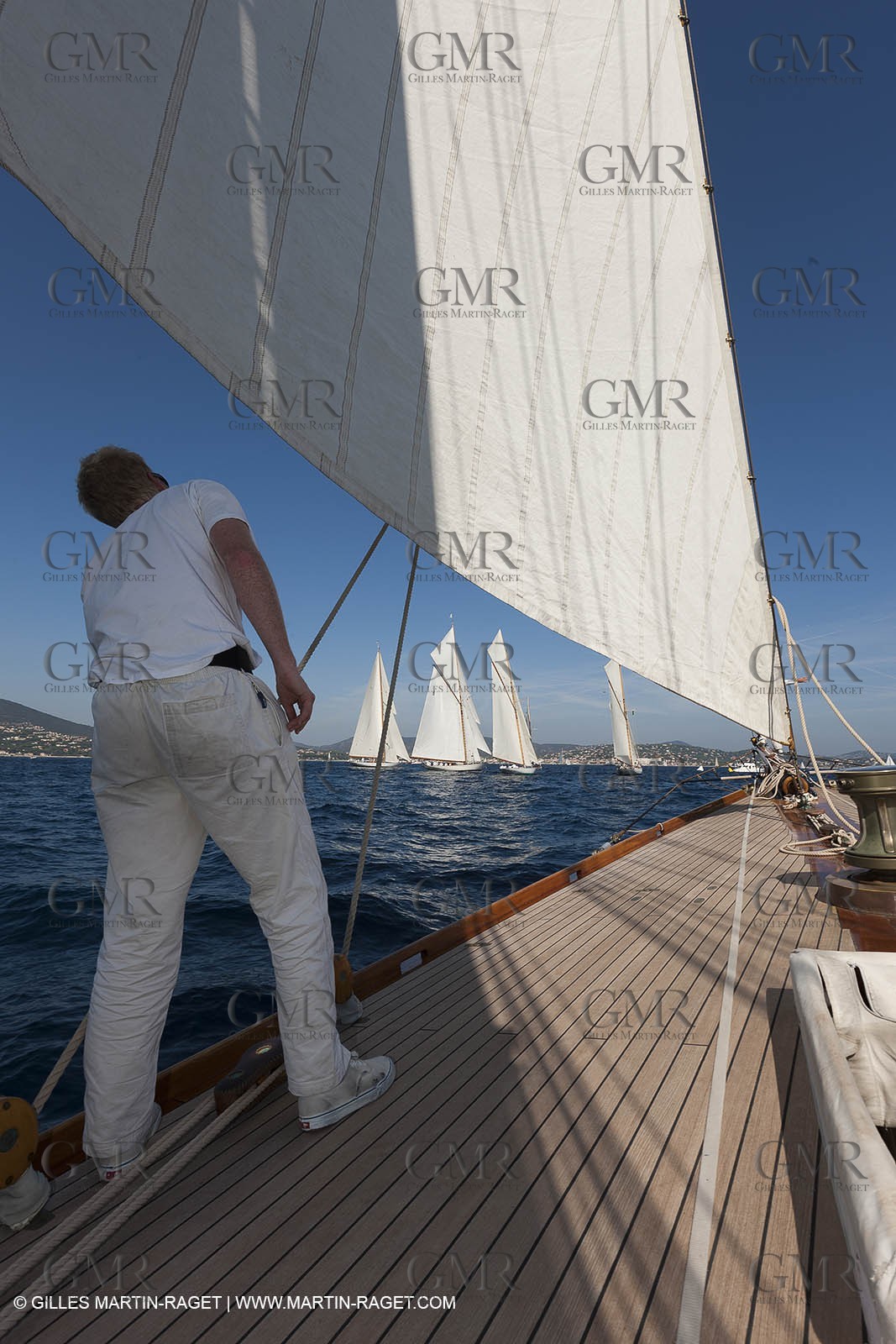 01 10 2011 - Saint Tropez (FRA,13) - Voiles de Saint Tropez 2011 - Classic Yachts - Day 5 - Onboard Mariquita