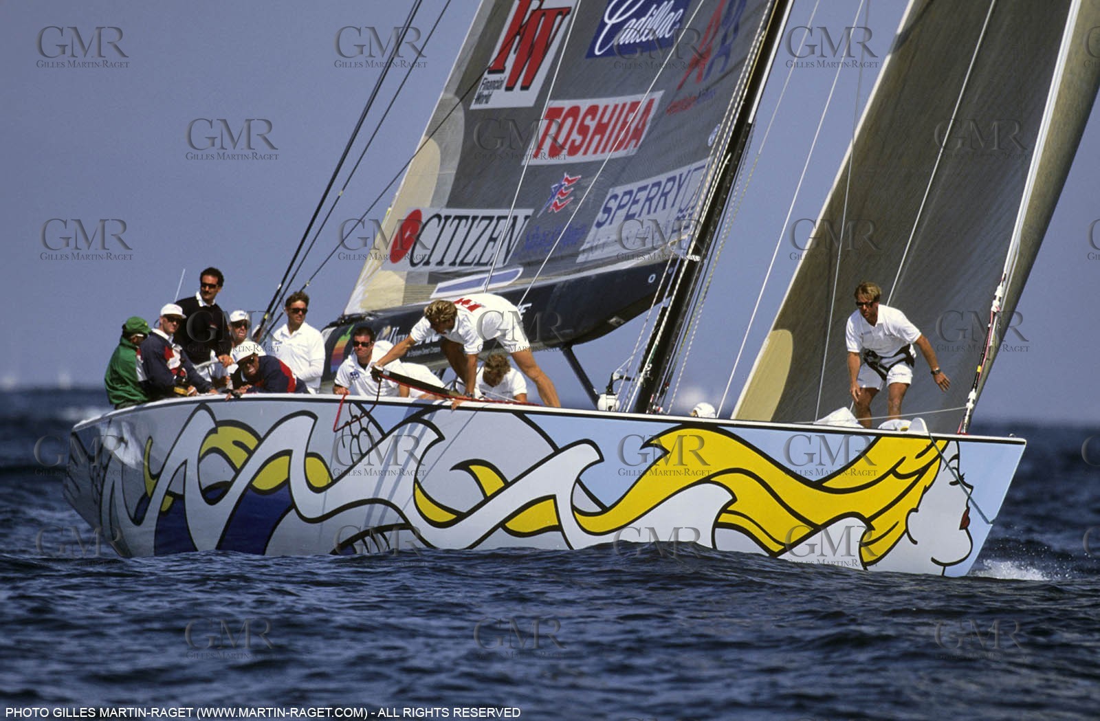 America's cup - San Diego 1995 - Young America