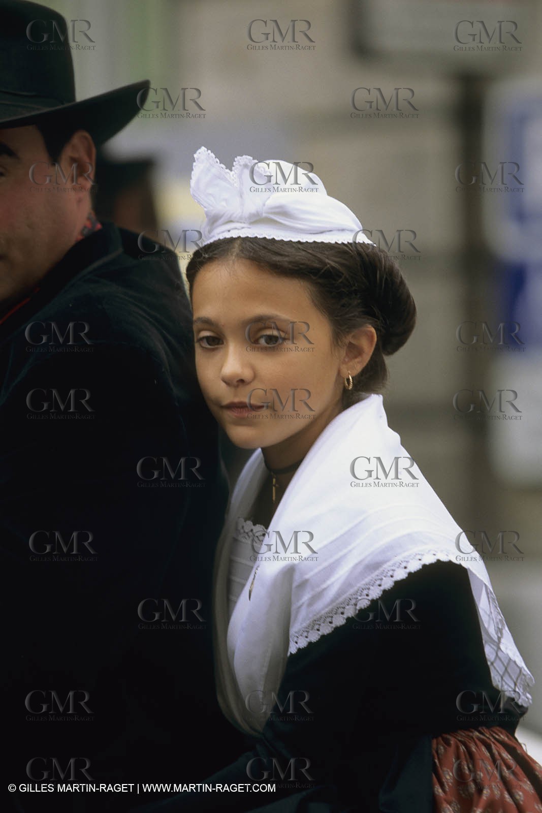 France, Provence, Traditionnal costume from Arles