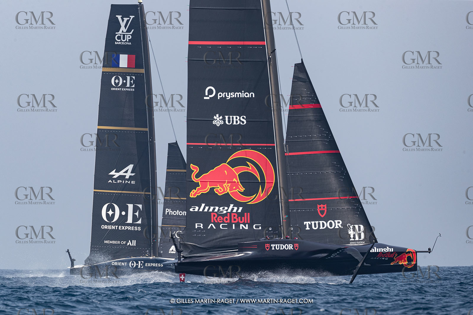 22 08 2024, Barcelona (ESP), Louis Vuitton 37th America's Cup, Louis Vuitton Preliminary Regatta, Race Day 1