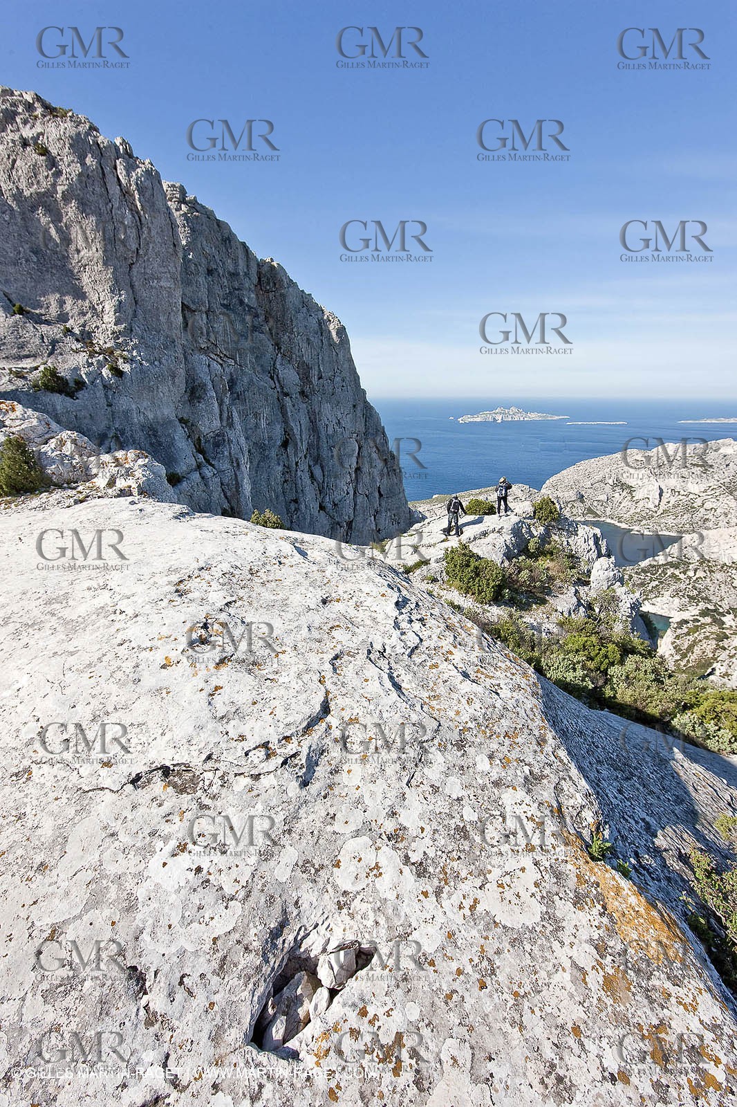 30 04 2009 - Marseille (FRA, 13) - Les Calanques - At the Col de la Candelle