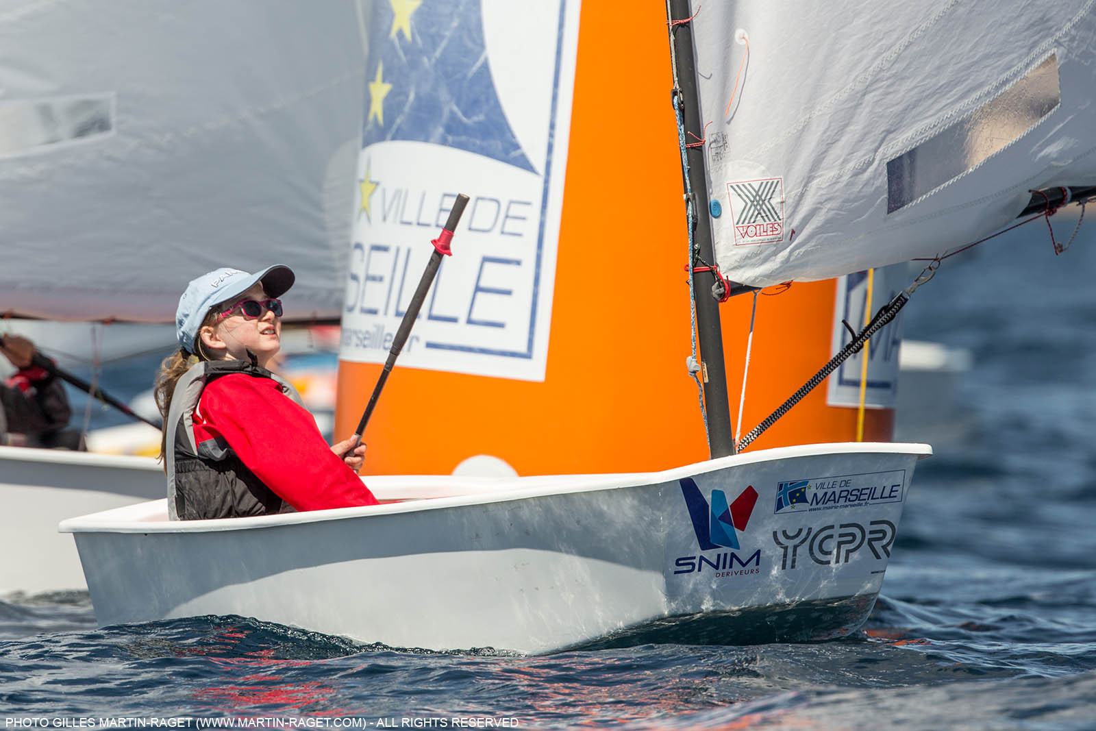 14 04 2016, Marseille (FRA,13), SNIM Dériveurs, Coupe Internationale de Printemps Optimist, Day 4