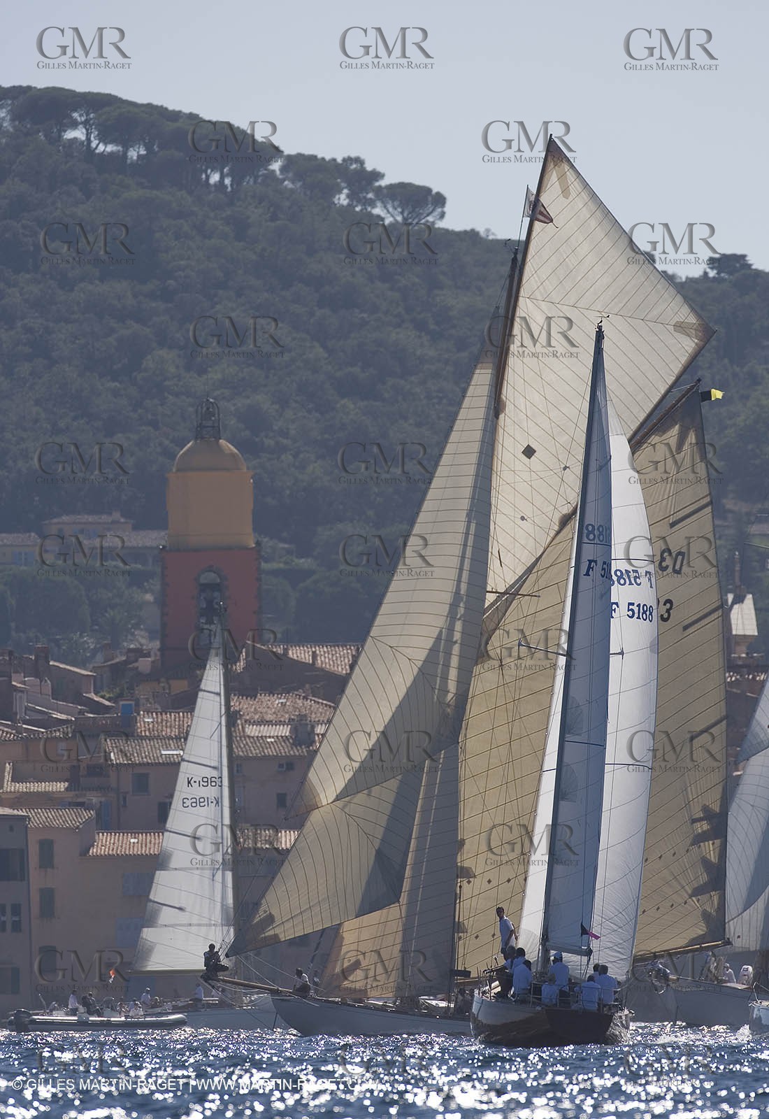 Sailing, Classic yachts, Voiles de Saint-Tropez 2006
