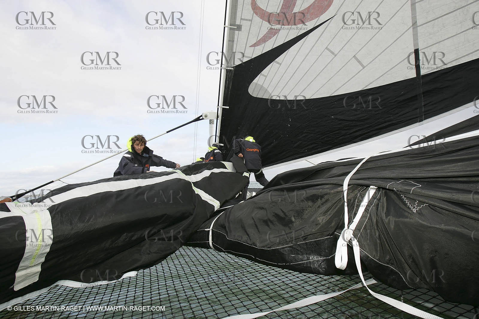 Orange II  - 2005 Jules Verne Trophy - Training in Bay of Biscay