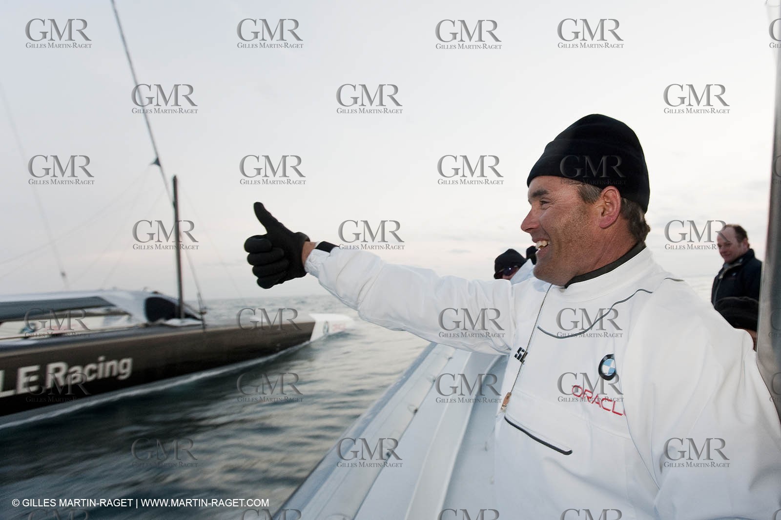 14 02 2010 - Valencia (ESP) - 33rd America's Cup - BMW ORACLE Racing - Race 2