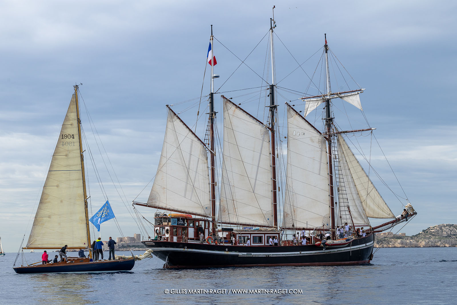25 10 2025, Marseille (FRA), MED25 - Armada pour la Paix - Arrivée du Bel Espoir à Marseille
