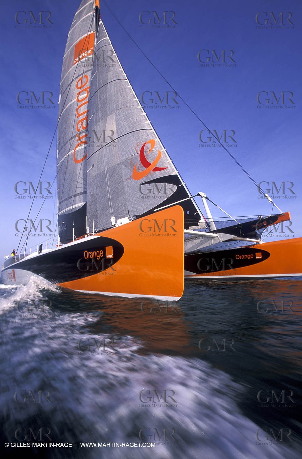 La Trinité   Mer - Orange II 1st sea trials