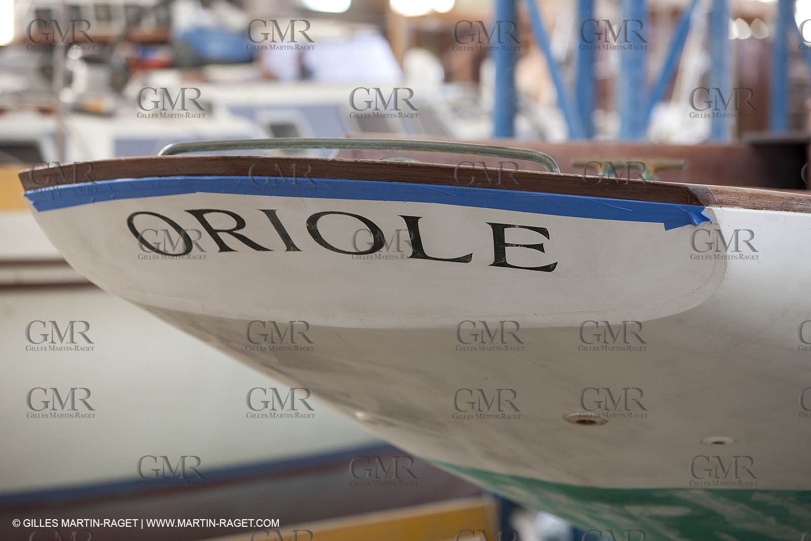 13 03 2010 - La Ciotat (FRA,13) - Oriole - Annual maintenance at  Charpentiers Réunis boatyard