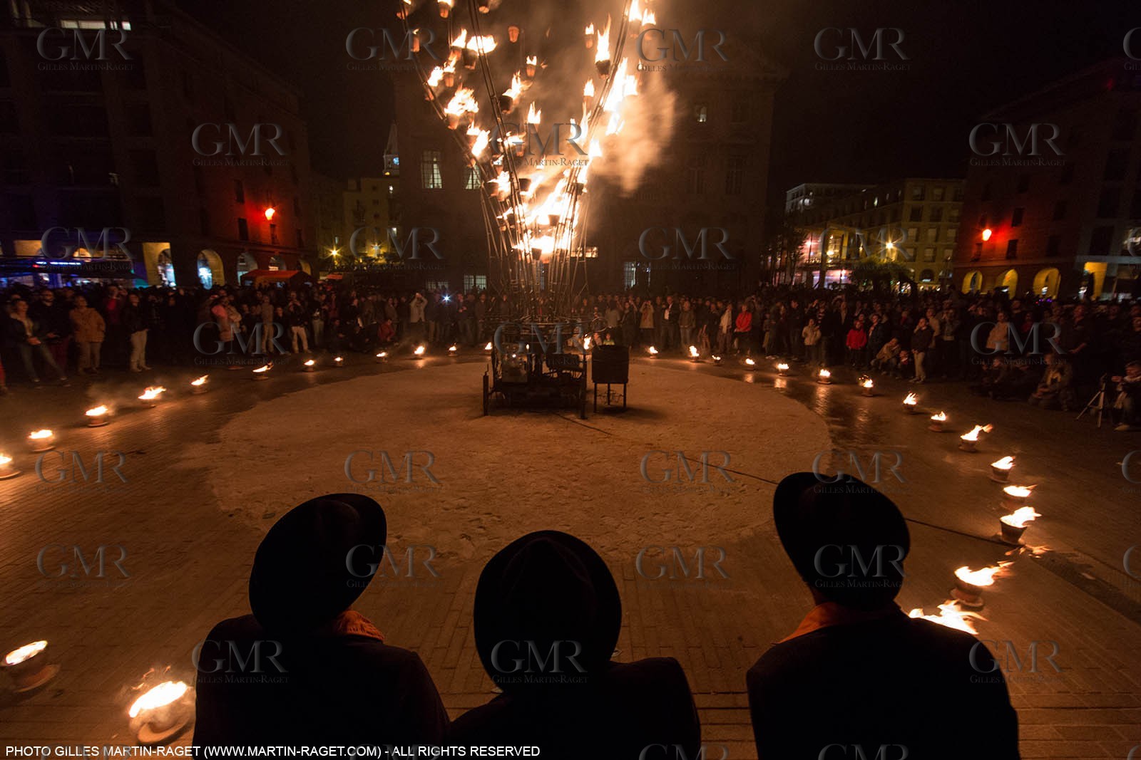 03 05 2013 - Marseille (FRA,13) - Marseille Provence 2013, Historical port Illumination by Company Carabosse