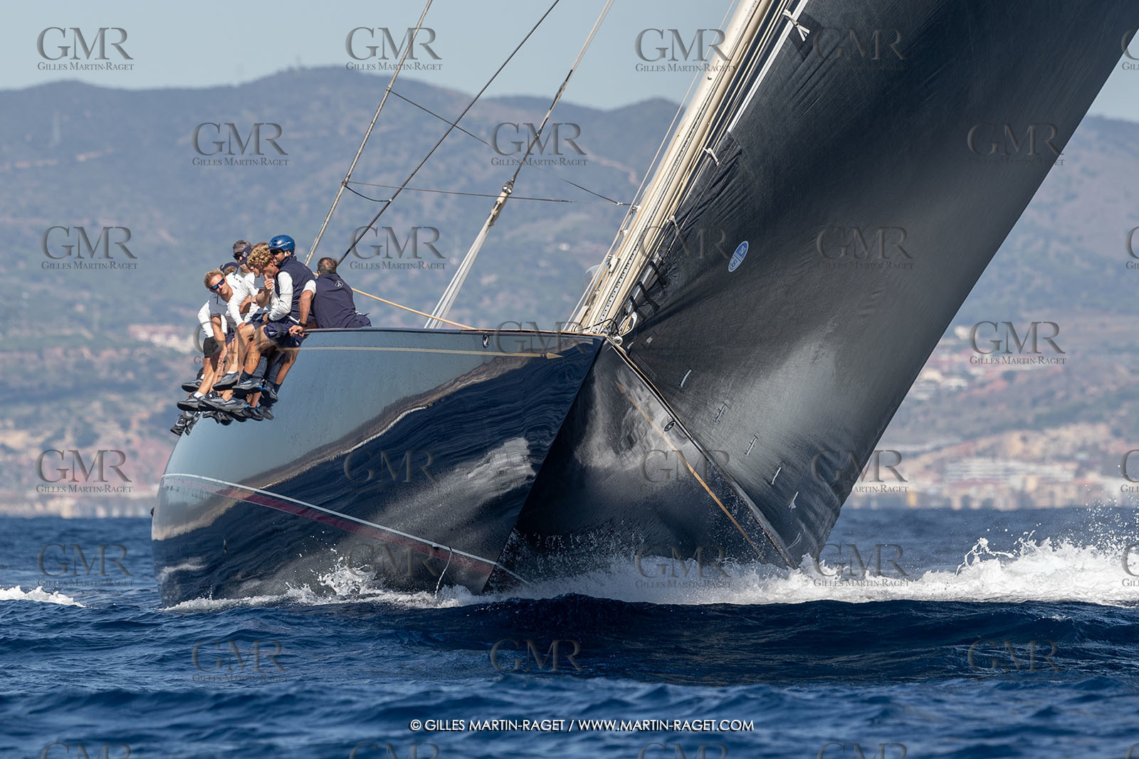 04 10 2024, Barcelona (ESP), 37th America's Cup, Louis Vuitton Cup Final, Race Day 7