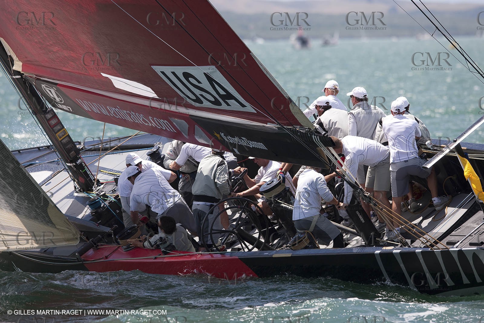 06 02 2009 - Auckland (NZL) -  Louis Vuitton Pacific Series -  Racing Day 6 - Round Robin 2