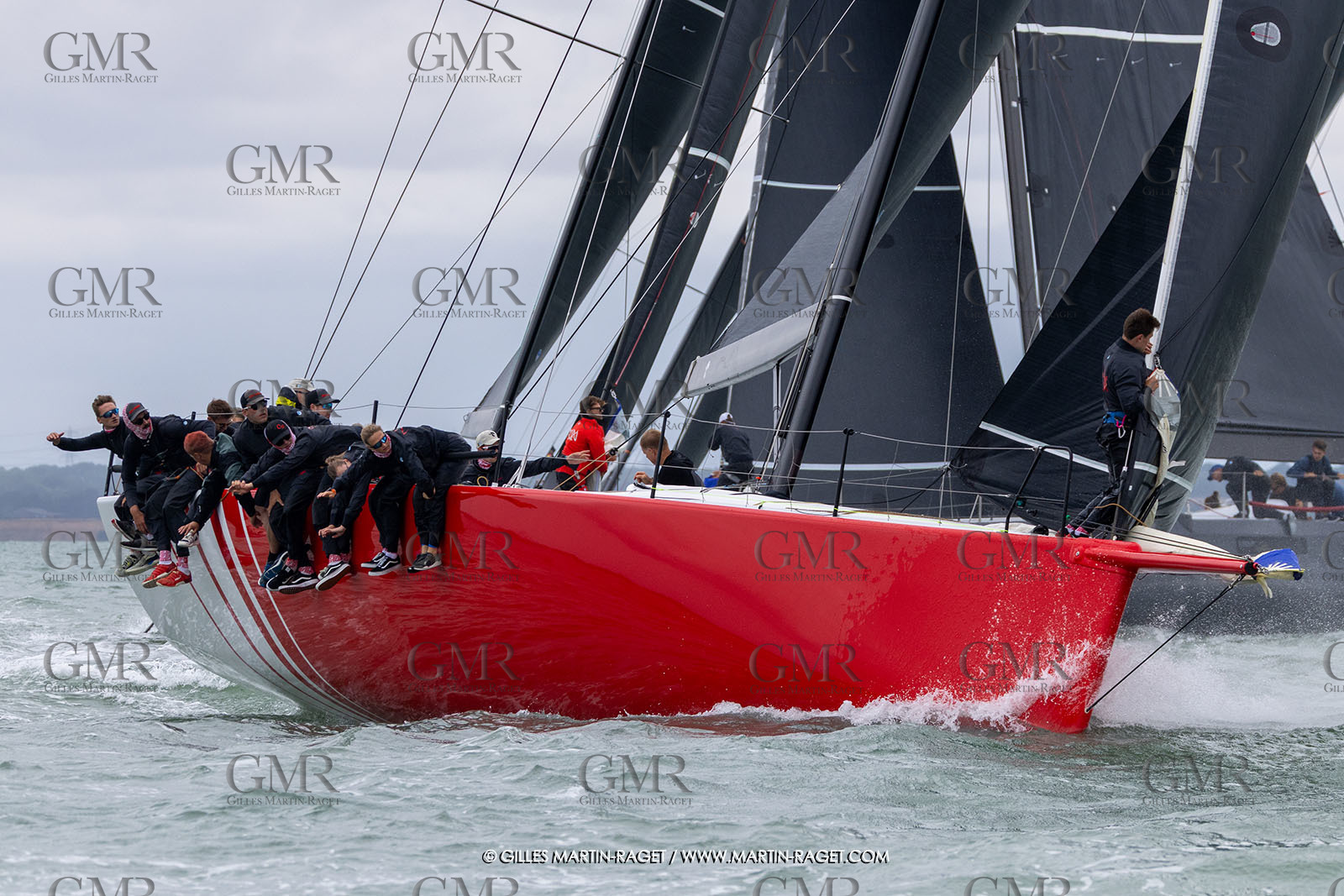 22 07 2025, Cowes (UK, IOW), Admiral's Cup 2025, Inshore Races 1 & 2,