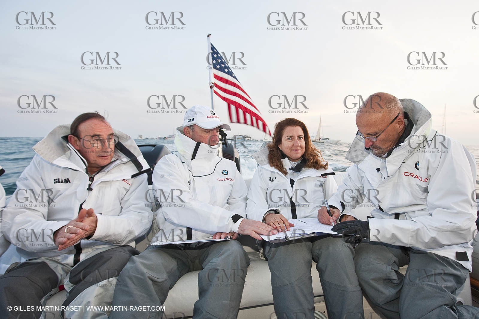 14 02 2010 - Valencia (ESP) - 33rd America's Cup - BMW ORACLE Racing - Race 2