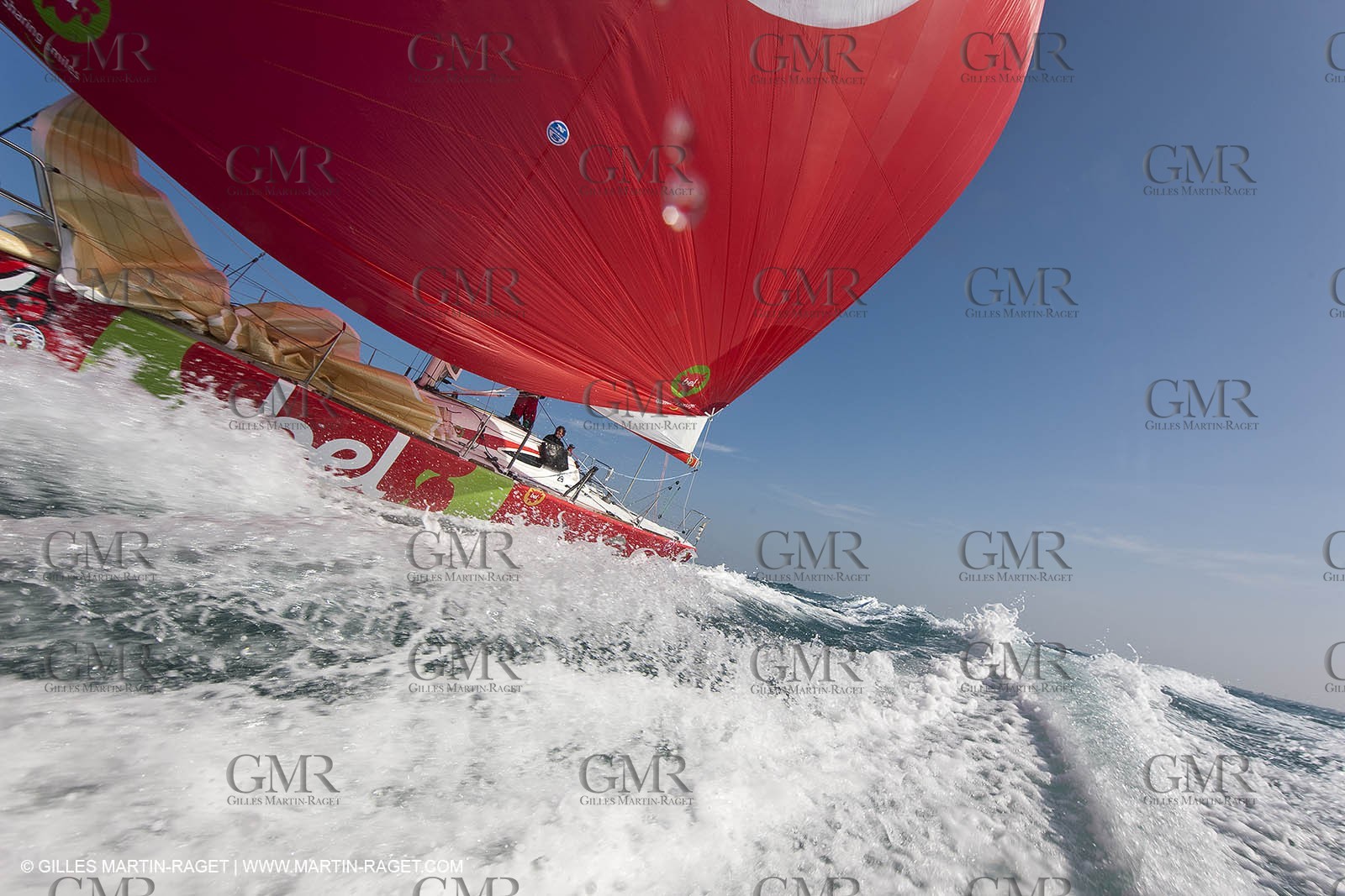 13 03 2010 -  La Grande Motte   Port Camargue (FRA) - Groupe Bel - Kito de Pavant   Sebastien Audigane training for Transat AG2R