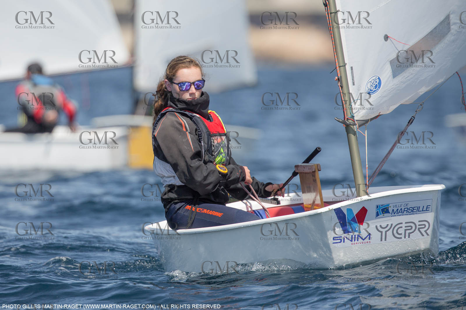 14 04 2016, Marseille (FRA,13), SNIM Dériveurs, Coupe Internationale de Printemps Optimist, Day 4