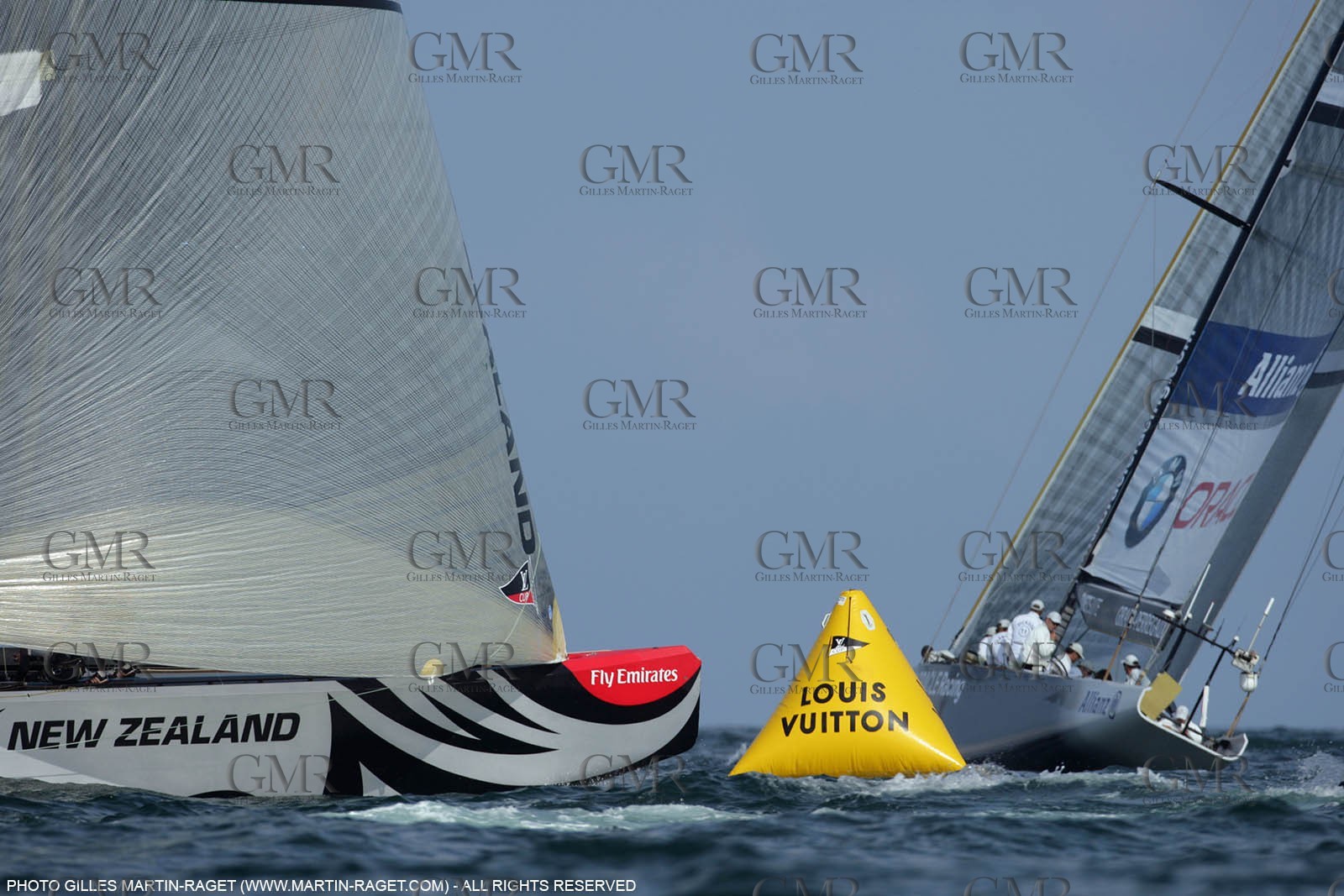 28 04 2007-Valencia (Spain)- 32nd America's Cup - Louis Vuitton Cup - RR1 - Day13 - BMW ORACLE Racing