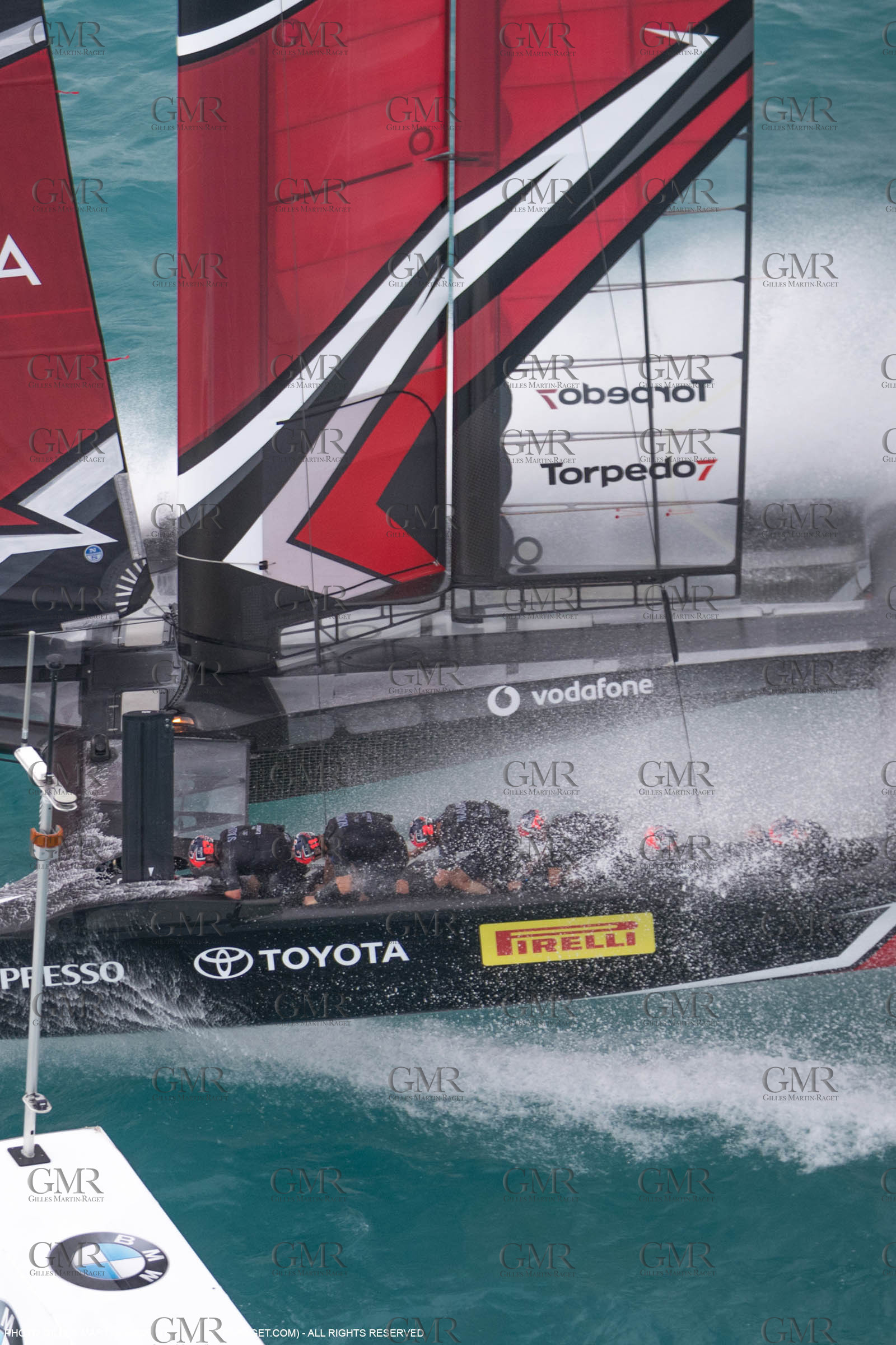 10 06 2017 - Bermuda (BDA) - 35th America's Cup Bermuda 2017 - Louis Vuitton America's Cup Challenger Playoffs final, Day 1