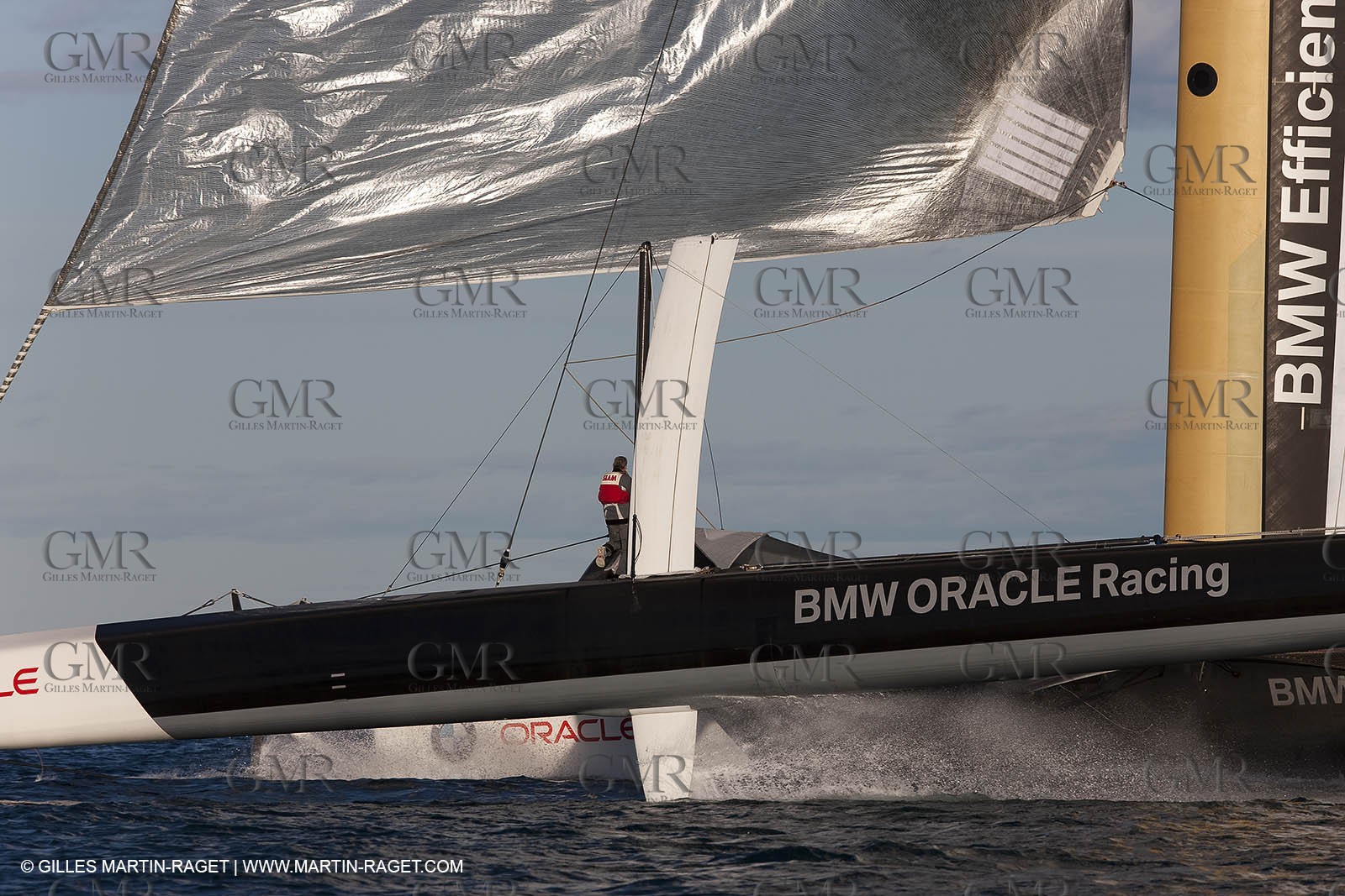 27 01 2010 - Valencia (ESP) - 33rd America's Cup - BMW ORACLE Racing - Sailing team