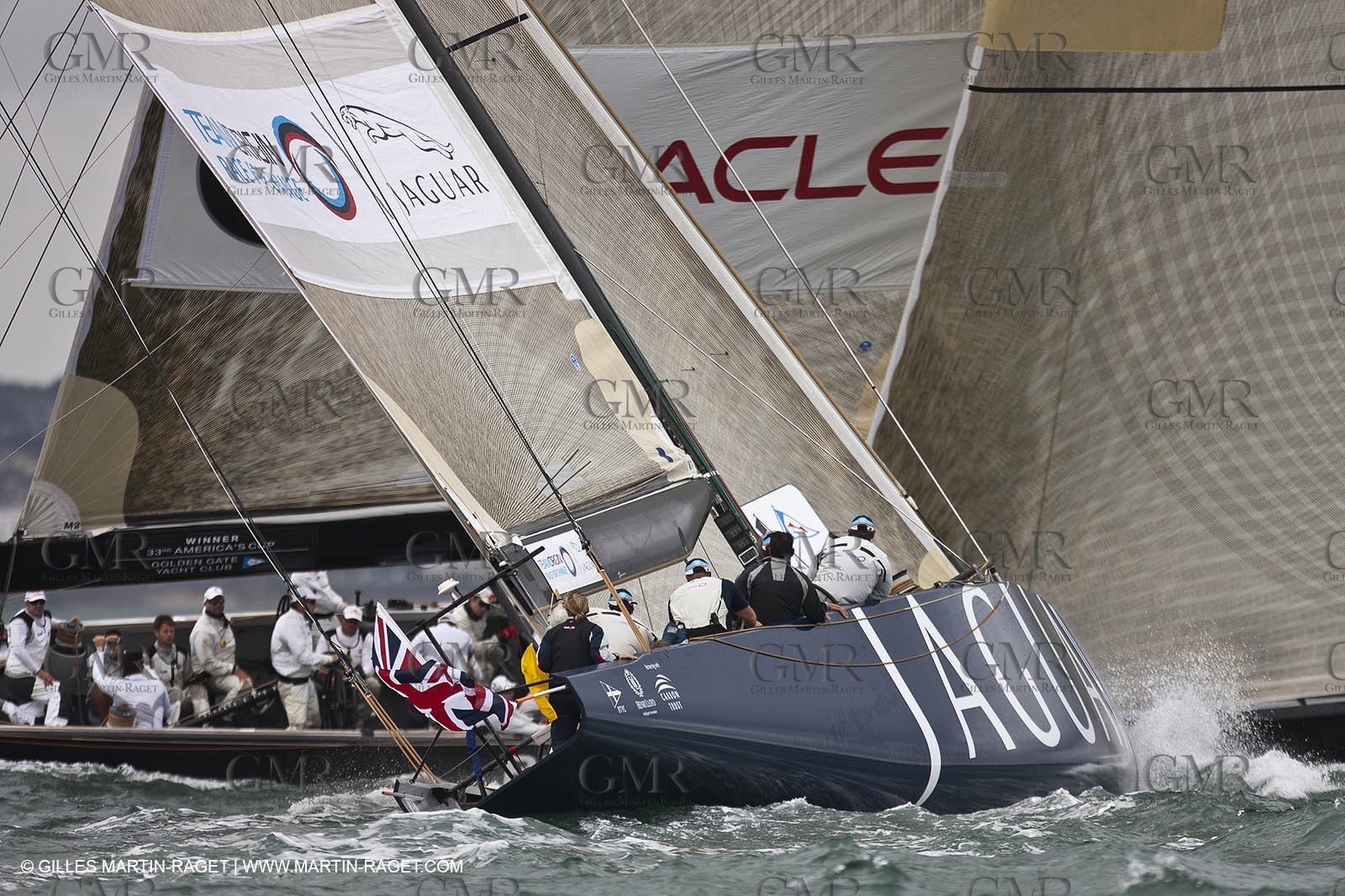 06 08 2010 - Cowes (UK, IOW) - The 1851 Cup -  BMW ORACLE Racing - Day 4.