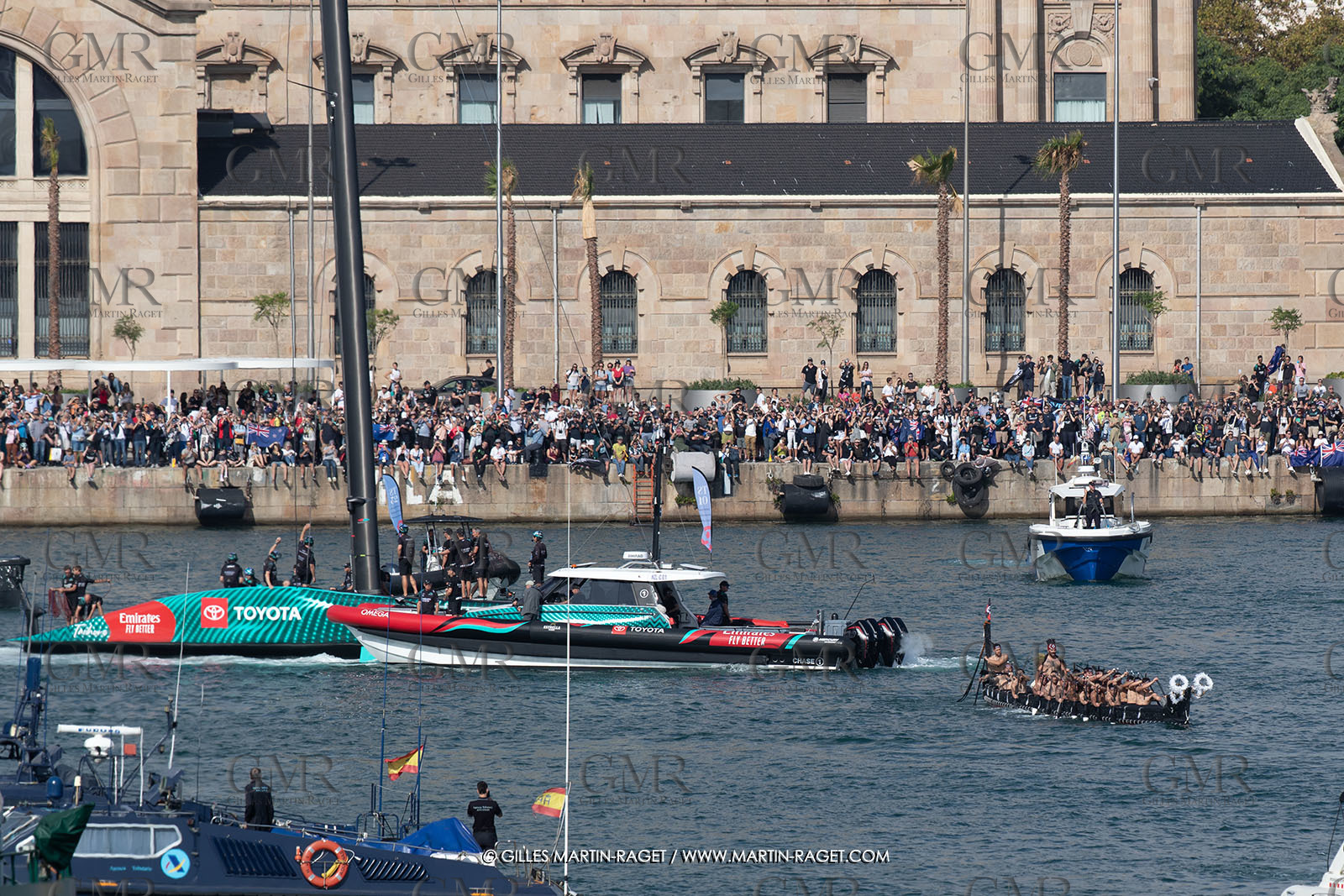 13 10 2024, Barcelona (ESP), Louis Vuitton 37th America's Cup, Final Match, Race Day 2