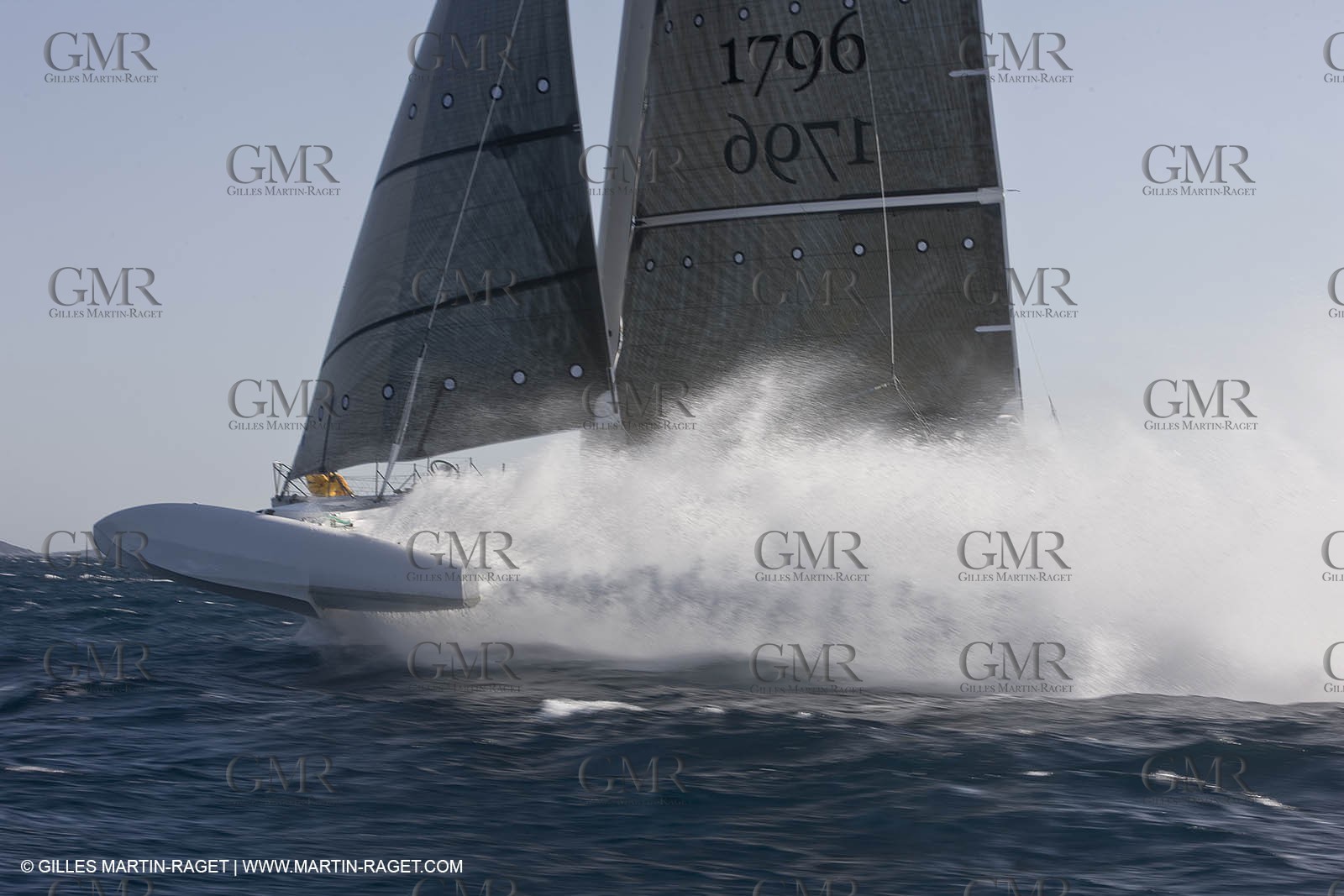 14 06 2008 - Toulon-Hyères (FRA,83) - 50 knots record attempt trials by l'Hydroptère