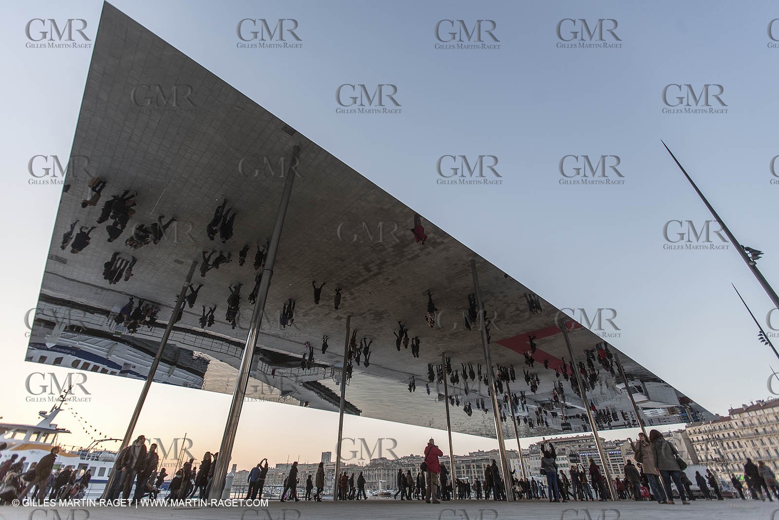 02 02 2013 Marseille (FRA,13) - Opening of the shadehouse and renovated historical Vieux Port