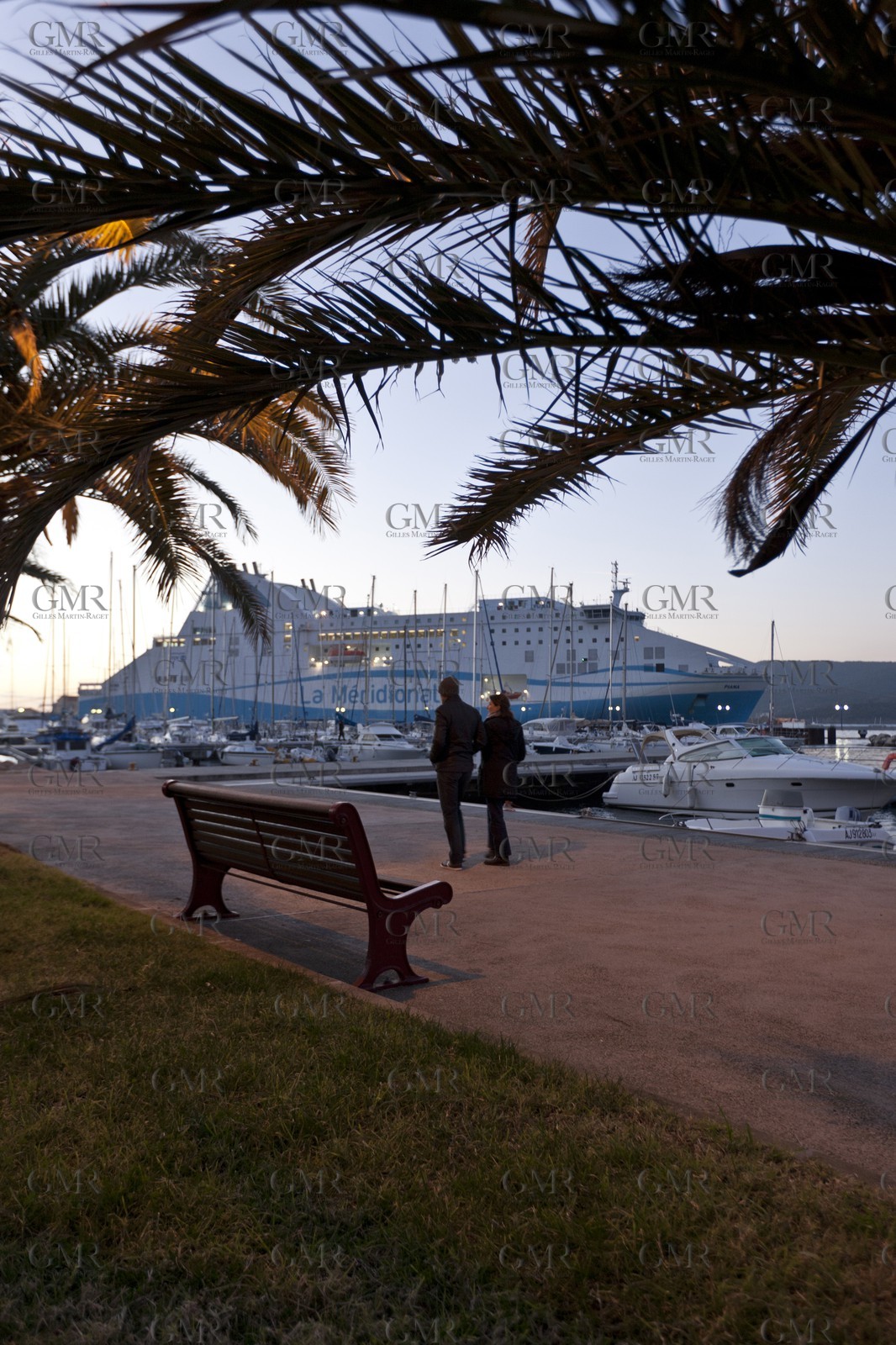 16 02 2012 - Propriano (FRA, Corse) -  La Méridionale shipping company- Piana at Propriano