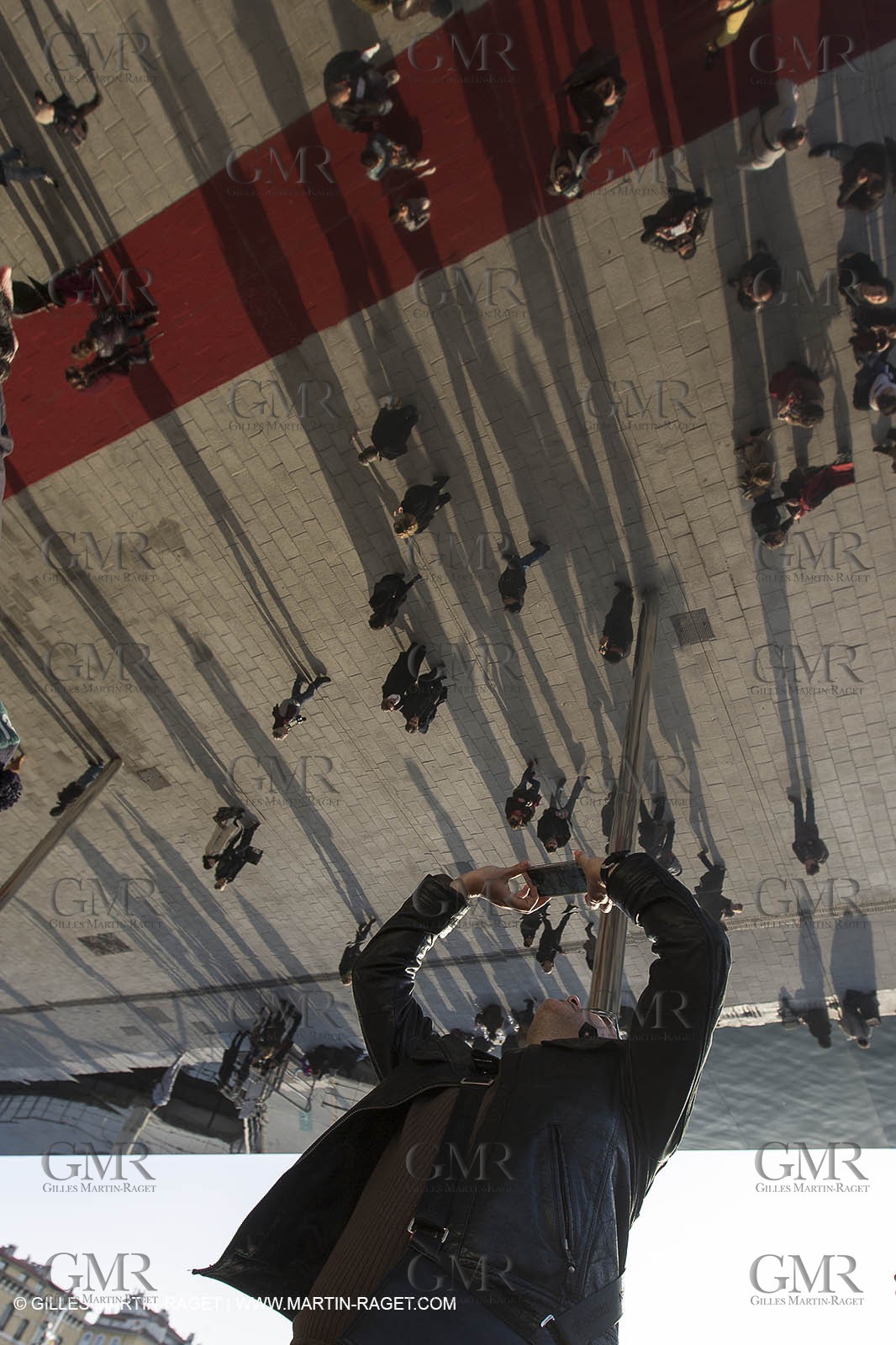 02 02 2013,  Marseille, FRA, 13, Inauguration de l'ombrière et du Vieux Port semi-piétonnier