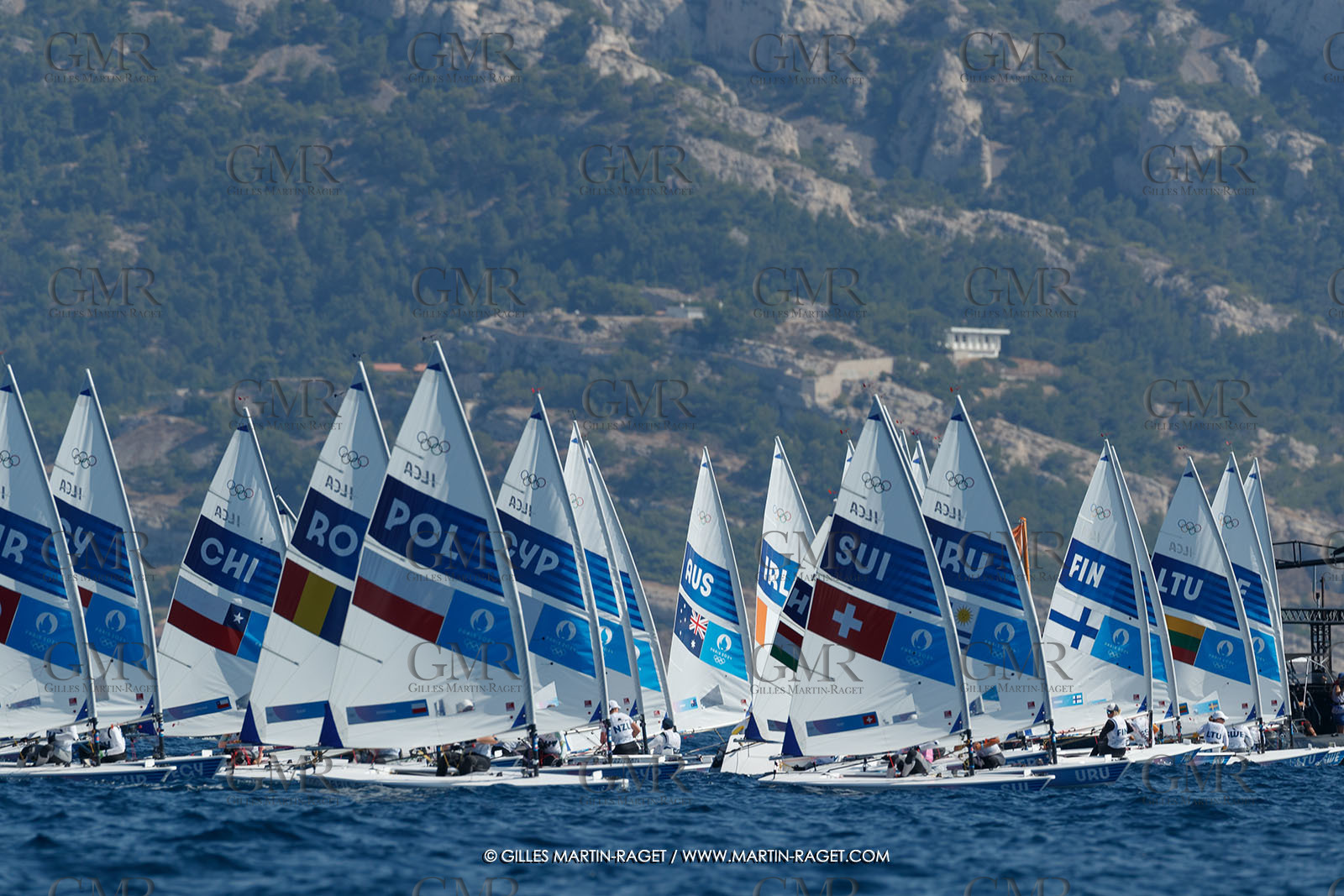 05 08 2024, Marseille (FRA), Paris 2024 Olympic Games, Sailing, Race Day 8