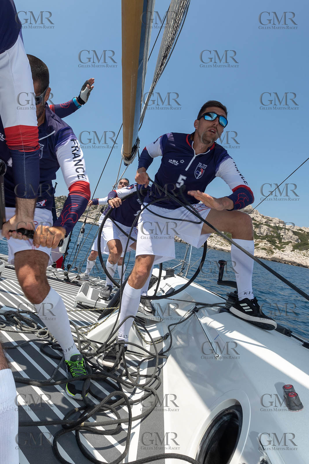 07 06 2021, Marseille (FRA,13), SSL Team France, Entraînement à bord de Tonerre de Glenn