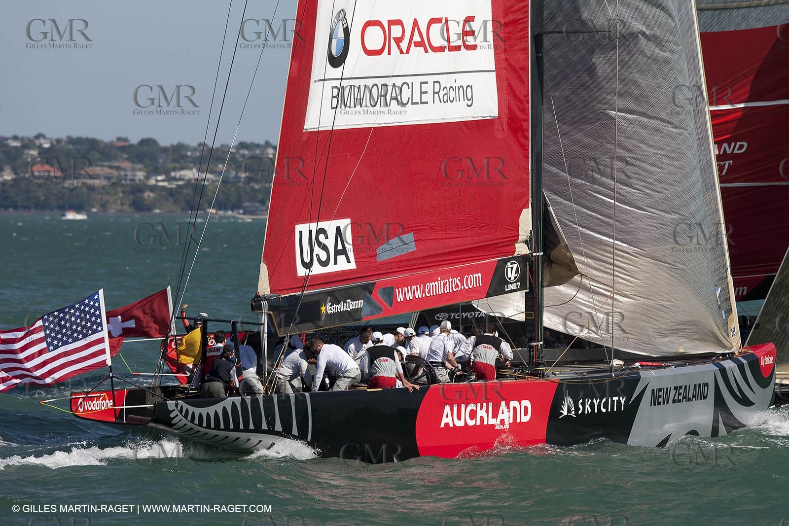 08 02 2009 - Auckland (NZL) -  Louis Vuitton Pacific Series -  Racing Day 8 - Round Robin 2