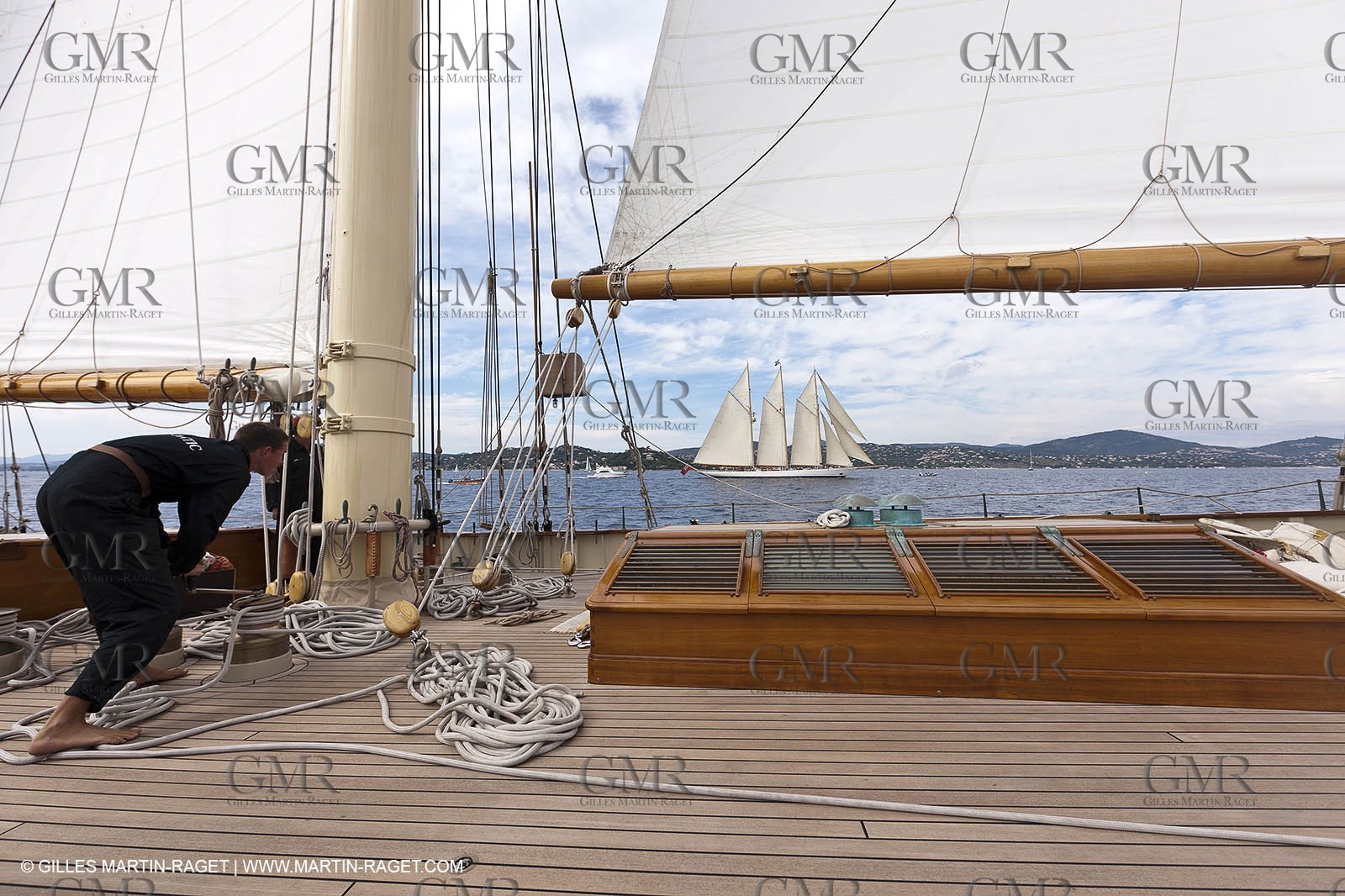 30 09 2010 - SainTropez (FRA,13) - Voiles de Saint Tropez 2010 - onboard Atlantic