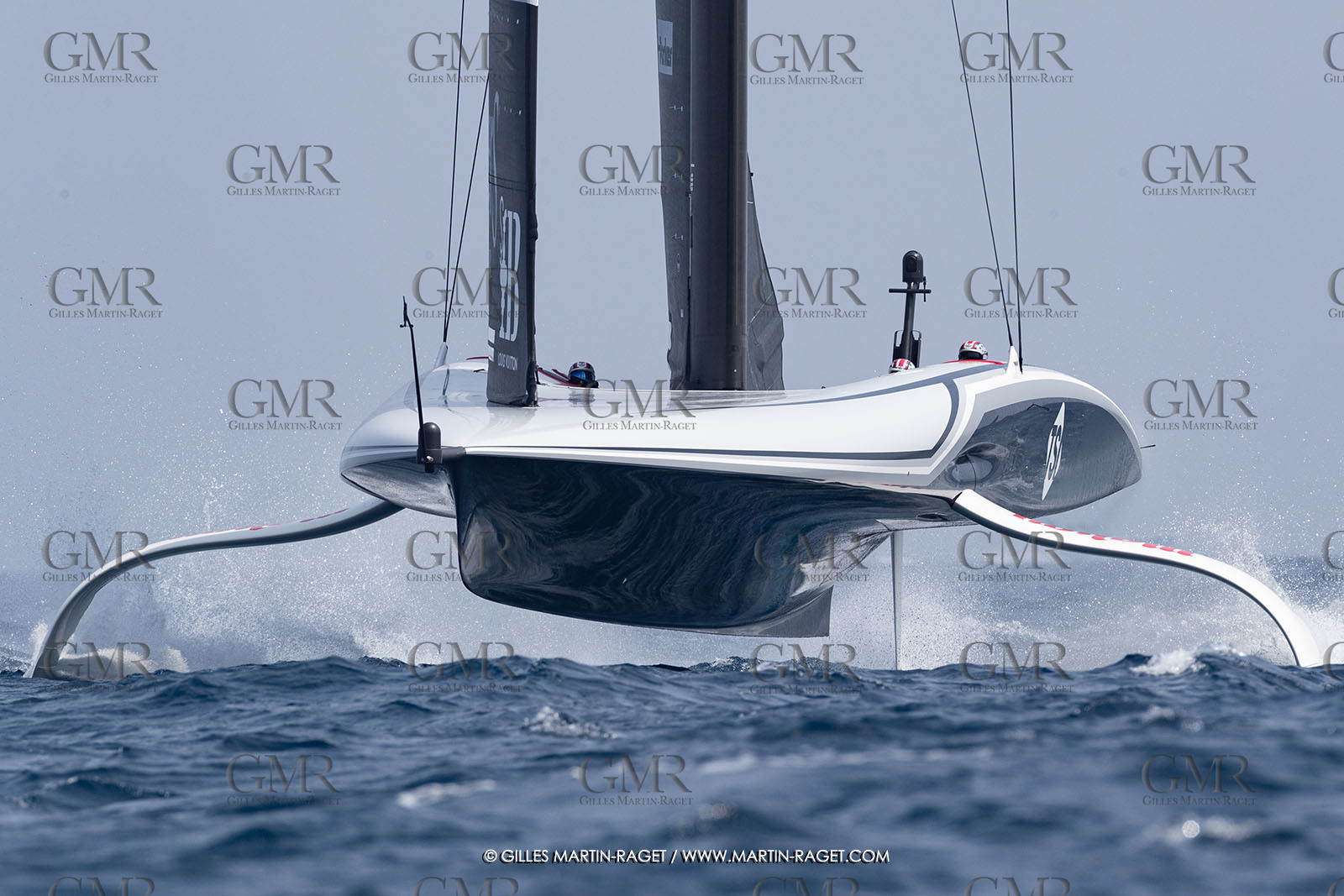 22 08 2024, Barcelona (ESP), Louis Vuitton 37th America's Cup, Louis Vuitton Preliminary Regatta, Race Day 1