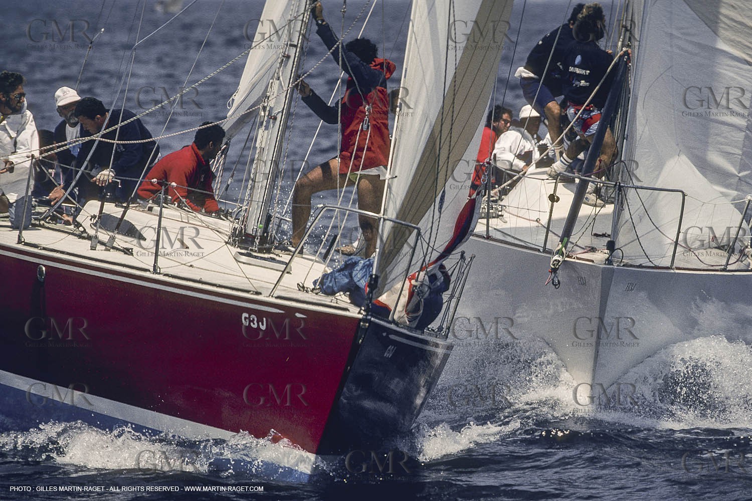 Sailing, Yacht Racing, One Ton Cup 1989, Naples (ITA)