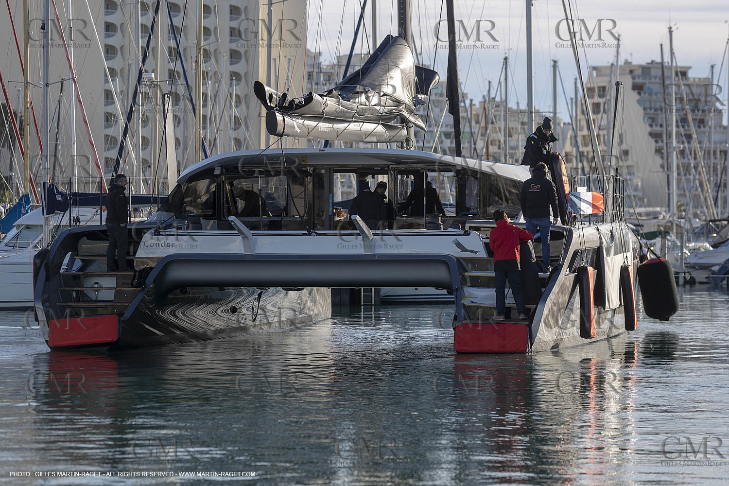 25 01 2019, La Grande Motte (FRA,34), Gunboat 68 first sail