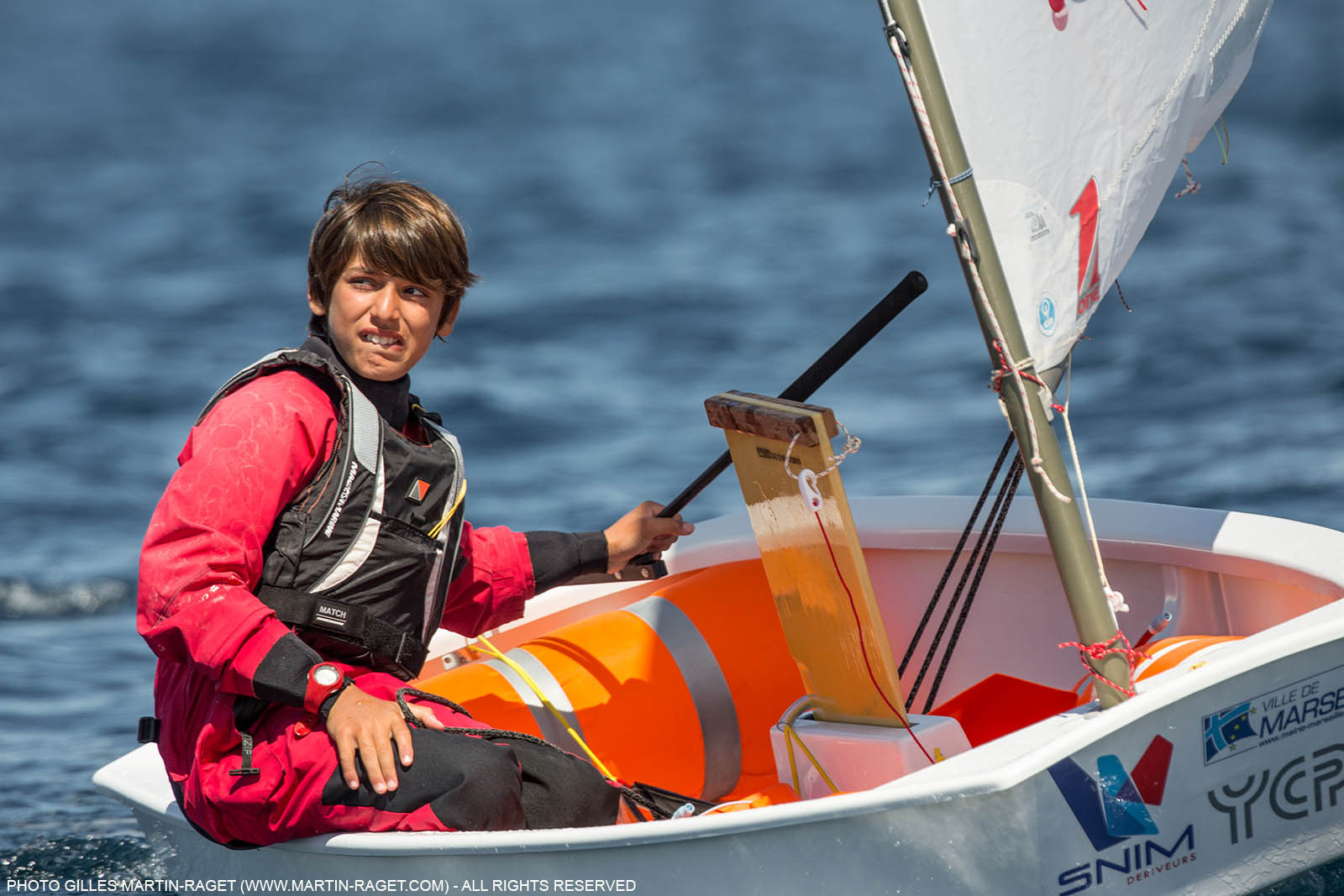 14 04 2016, Marseille (FRA,13), SNIM Dériveurs, Coupe Internationale de Printemps Optimist, Day 4