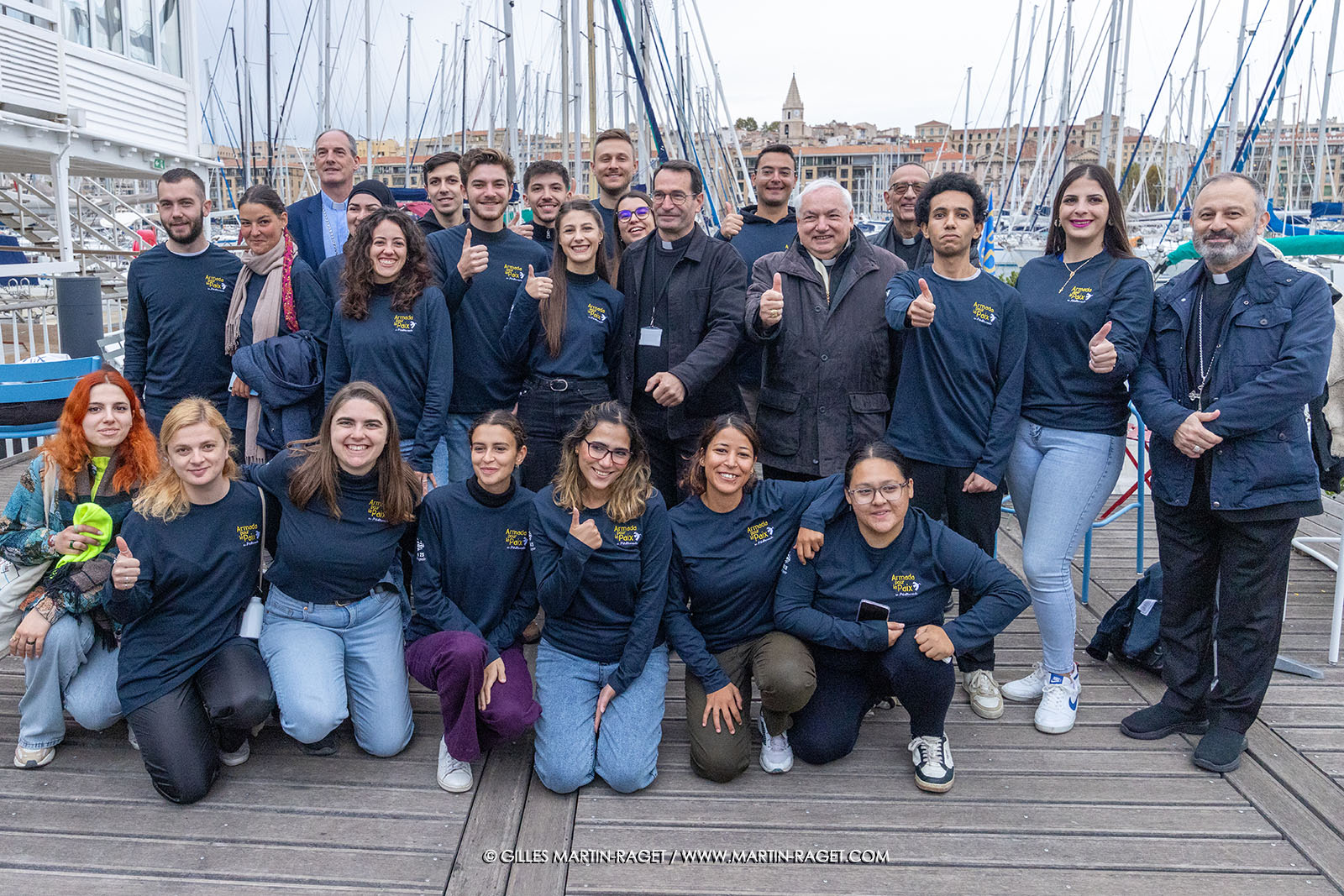 25 10 2025, Marseille (FRA), MED25 - Armada pour la Paix - Arrivée du Bel Espoir à Marseille