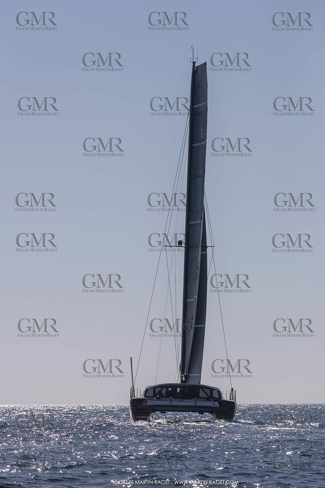 16 02 2019, Porquerolles (FRA,83), Gunboat 68 sail testing  3