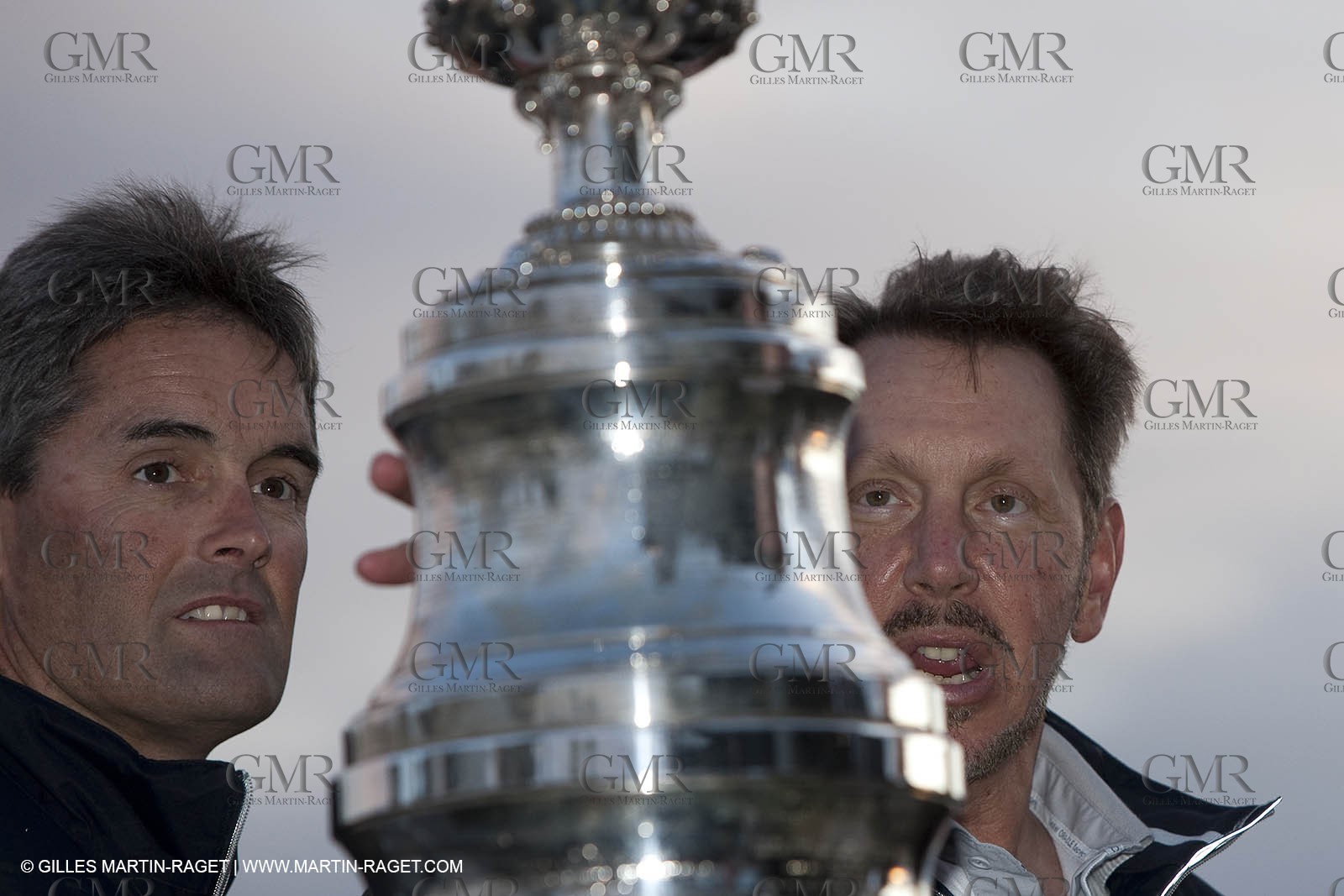 21 02 2010 - Valencia (ESP) - 33rd America's Cup - BMW ORACLE Racing - USA Victory Tour - Day 3 - Cup in San Diego