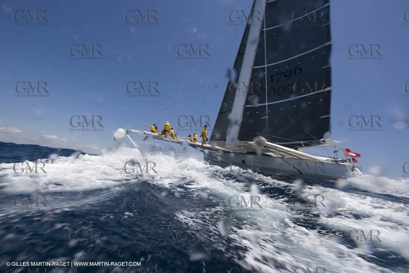 14 06 2008 - Toulon-Hyères (FRA,83) - 50 knots record attempt trials by l'Hydroptère