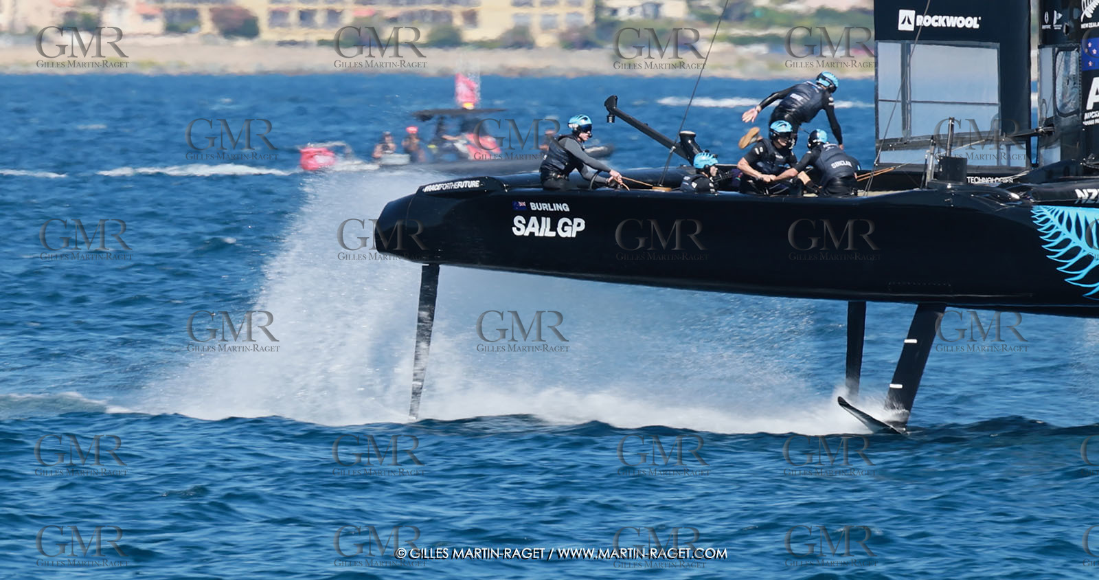 10 09 2025, Saint-Tropez,(FRA), Rockwool SailGP France Saint-Tropez, Race Day 1