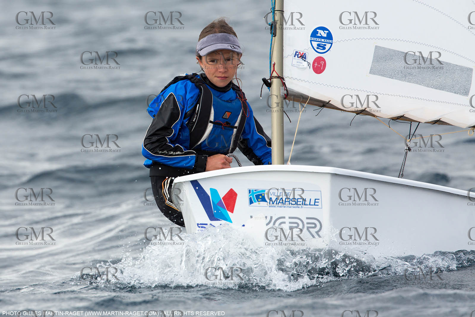 15 04 2016, Marseille (FRA,13), SNIM Dériveurs, Coupe Internationale de Printemps Optimist, Final Day